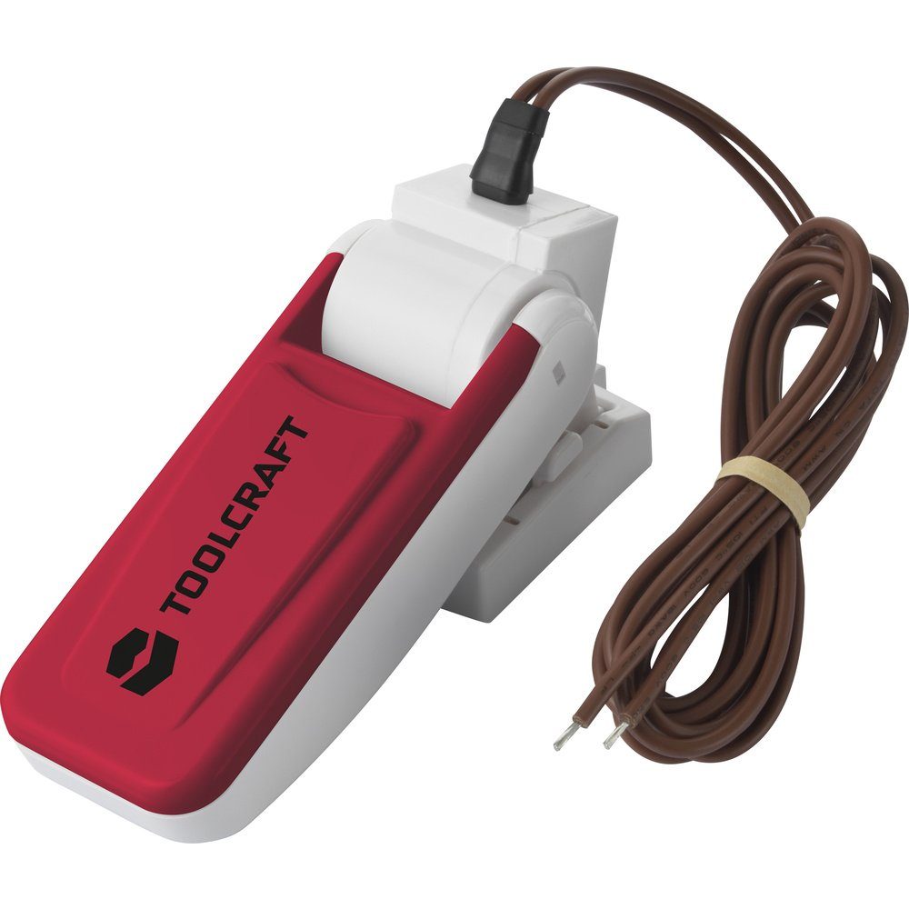 Schwimmschalter TOOLCRAFT TO-7159161 Schwimmerschalter Leeren 1.00 m