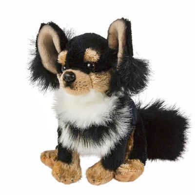 Teddys Rothenburg Kuscheltier Kuscheltier Chihuahua 15 cm sitzend schwarz Hund