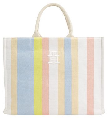 Tommy Hilfiger Shopper TH BEACH TOTE STRIPES, mit viel Stauraum, Damen Tasche, Sommer