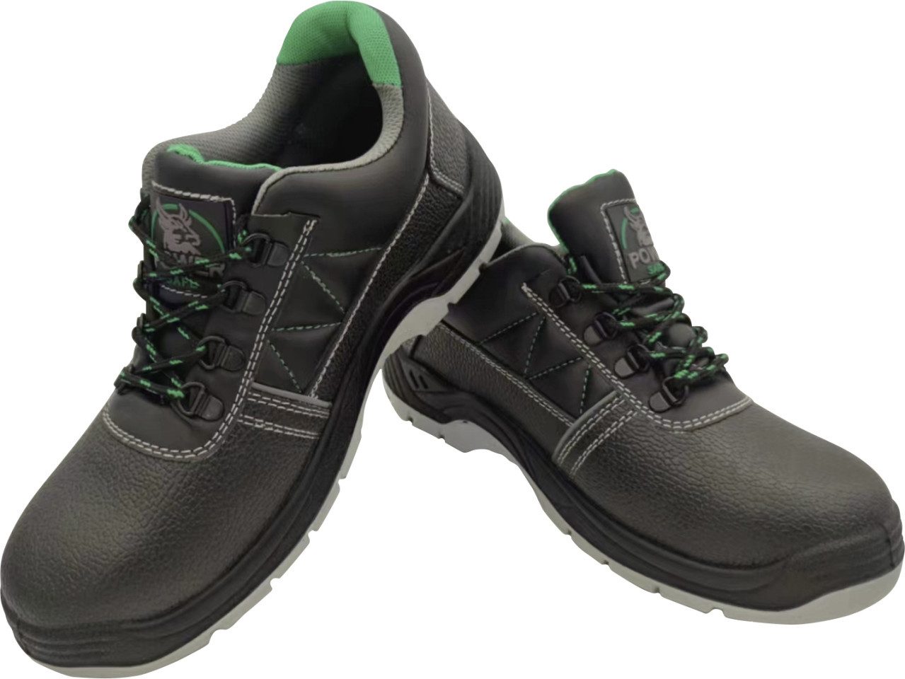 CAR-MEL shoes Sicherheitshalbschuh S3, schwarz-grün Sicherheitsschuh