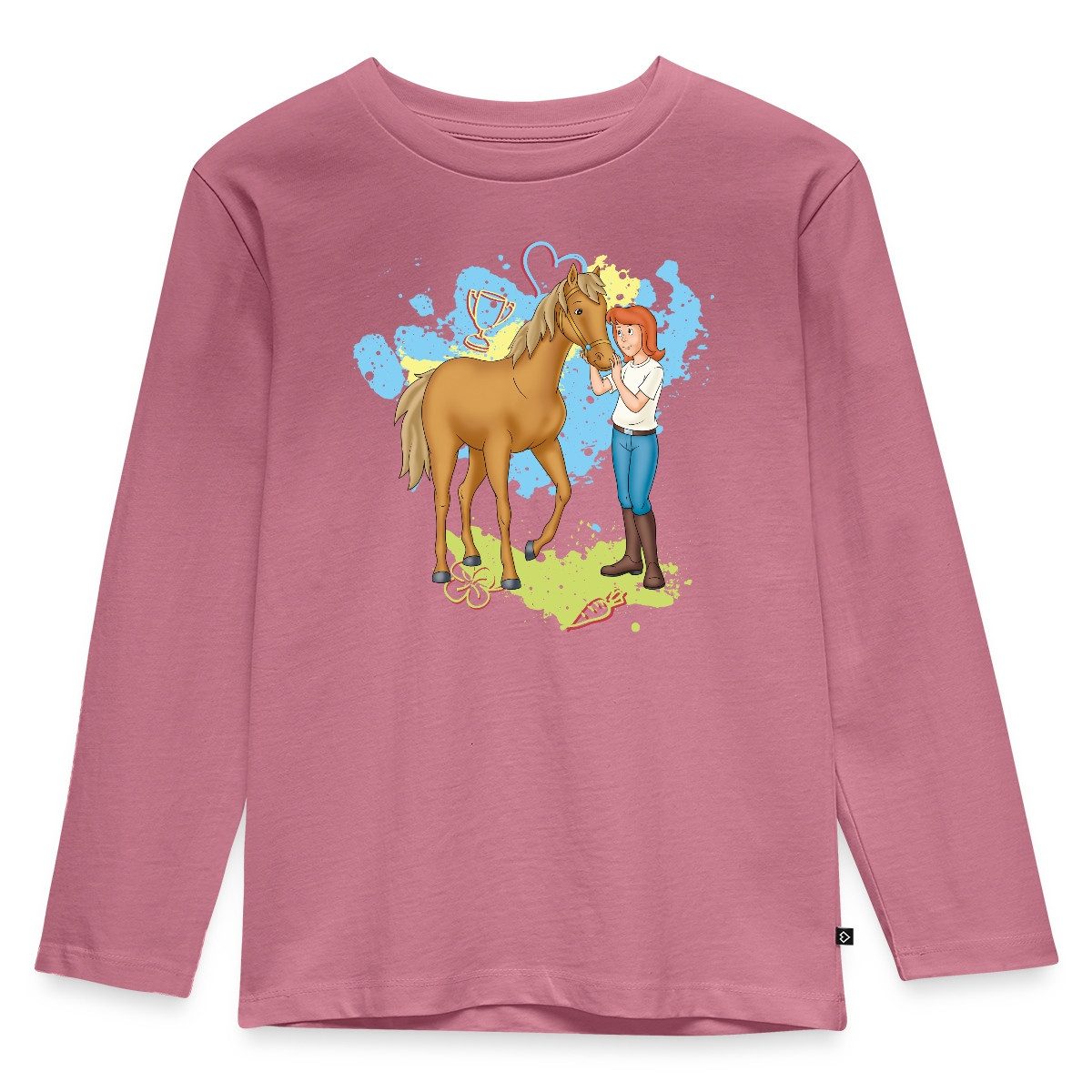 T-Shirt Bibi Und Tina Pferd Amadeus Kinder Premium Langarmshirt