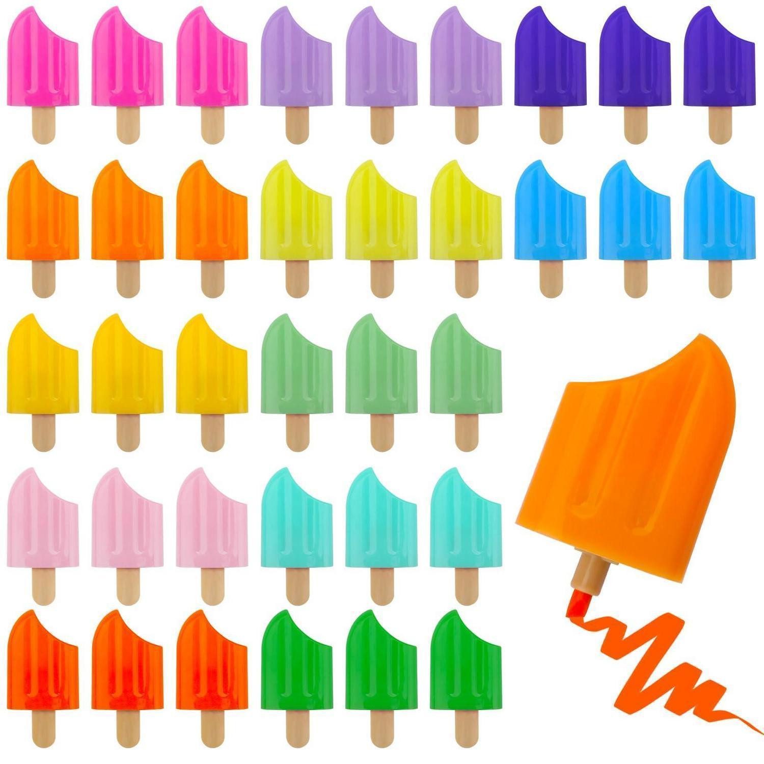 LuxusKollektion Marker Textmarker Mini Eiscreme 36er Set 12 Farben