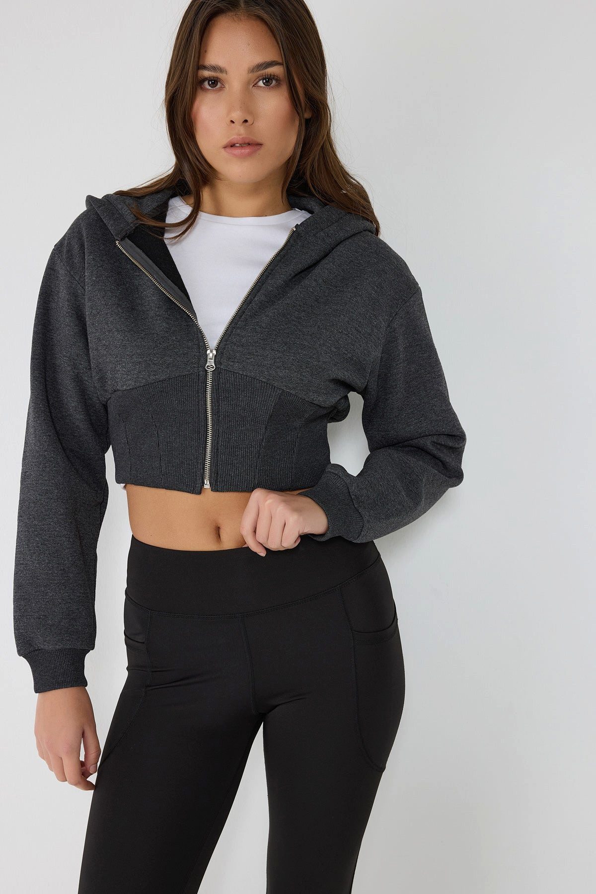 Kapuzensweatjacke Sweatjacke Hoodie
