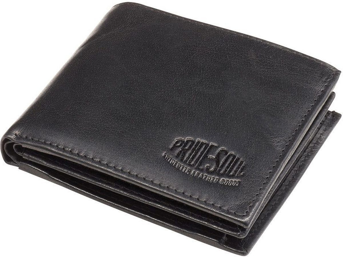 Gürteltasche Geldbörse Viva 11x9,5x2cm Leder schwarz.