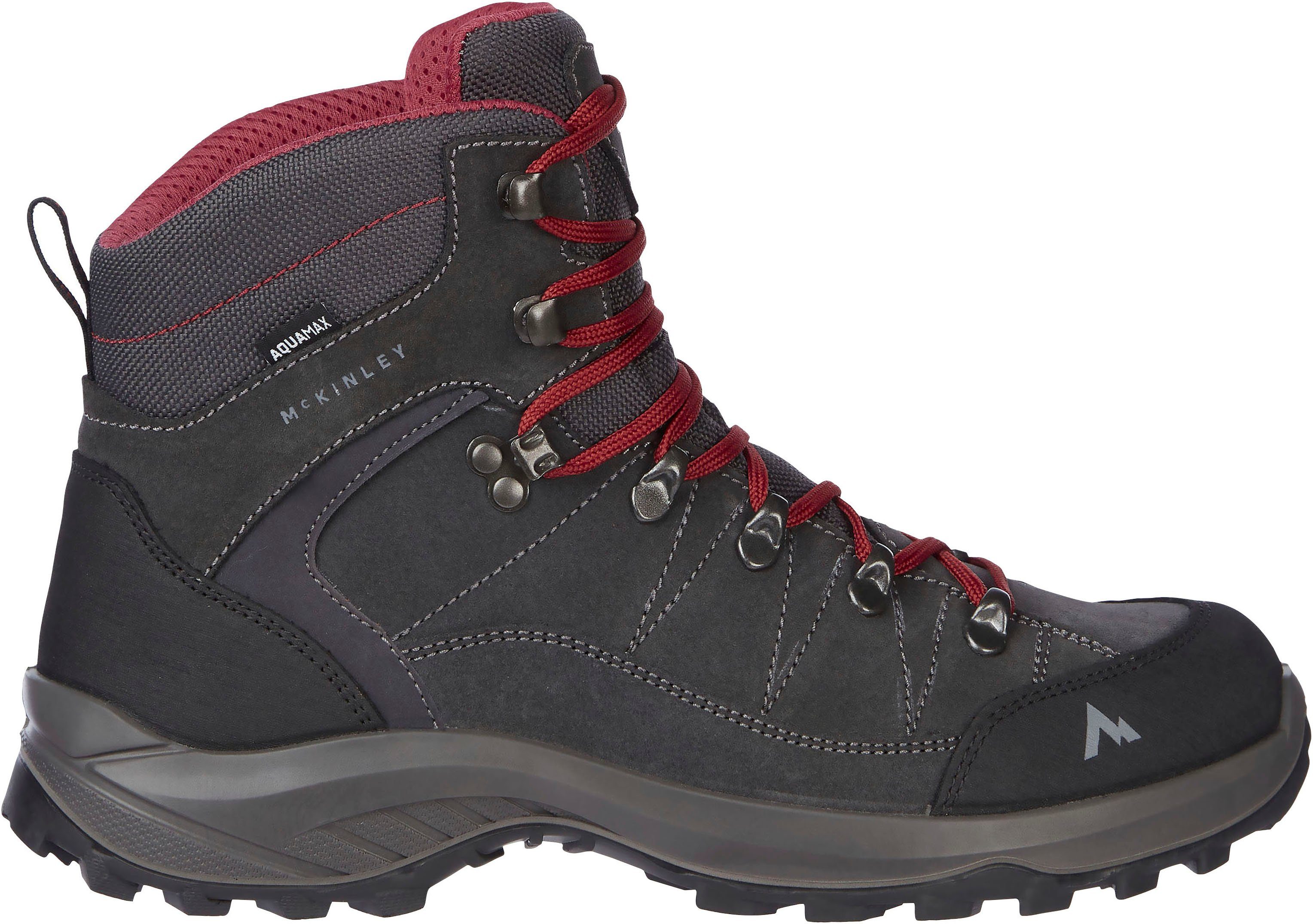 McKINLEY Alpspitz AQX W GRAU/ROT wasserdicht Wanderschuh