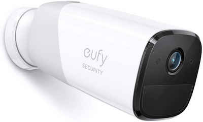 eufy »eufyCam 2 Pro« Überwachungskamera (außenbereich, Zusätzliche Überwachungskamera zum Anschließen, 365 Tage Akkuleistung, HomeKit Kompatibilität, 2K Auflösung, IP67 Wasserschutz, Nachtsicht, benötigt HomeBase 2)
