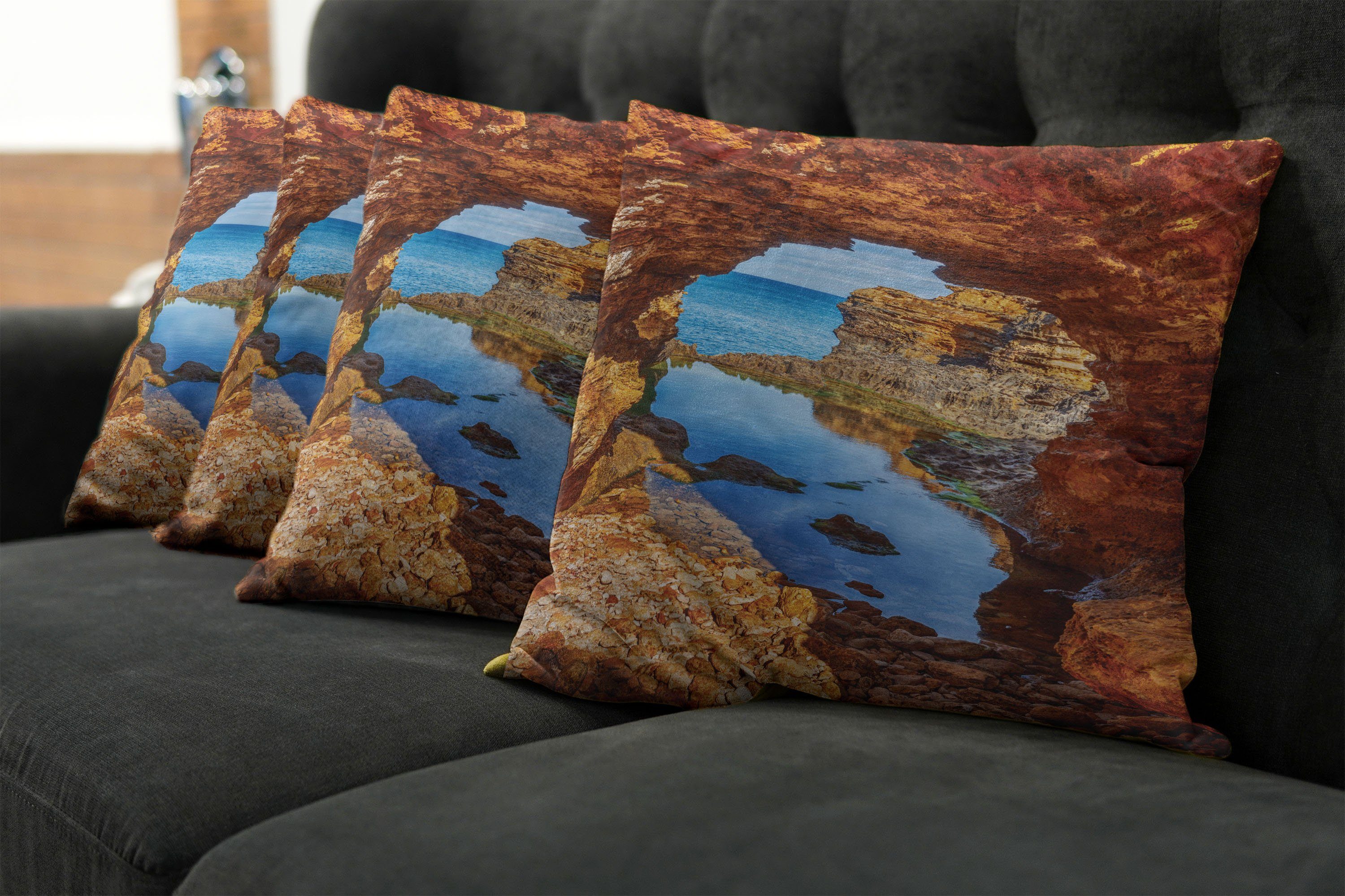 Accent Kissenbezüge Australian Himmel Stück), Meer Abakuhaus Doppelseitiger Landschaft (4 Digitaldruck, Modern und