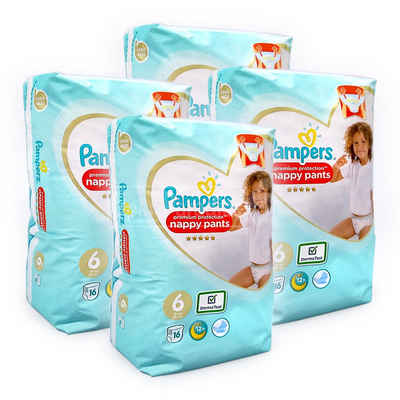 Pampers Windeln Pampers Premium Protection Pants Windeln Gr. 6, 16er Pack x 4