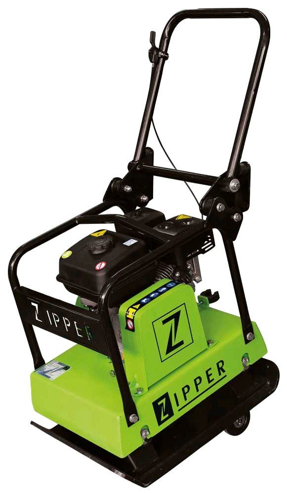 ZIPPER Rüttelplatte »ZI-RPE120GYN«, max. 4700 vpm, (LxB) 62x45 cm, Vorwärts laufende Rüttelplatte