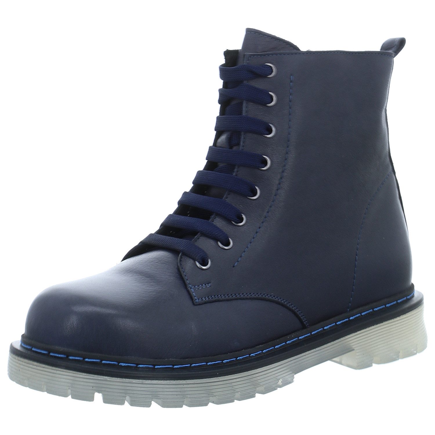 Gemini Anilina Schnürstiefelette