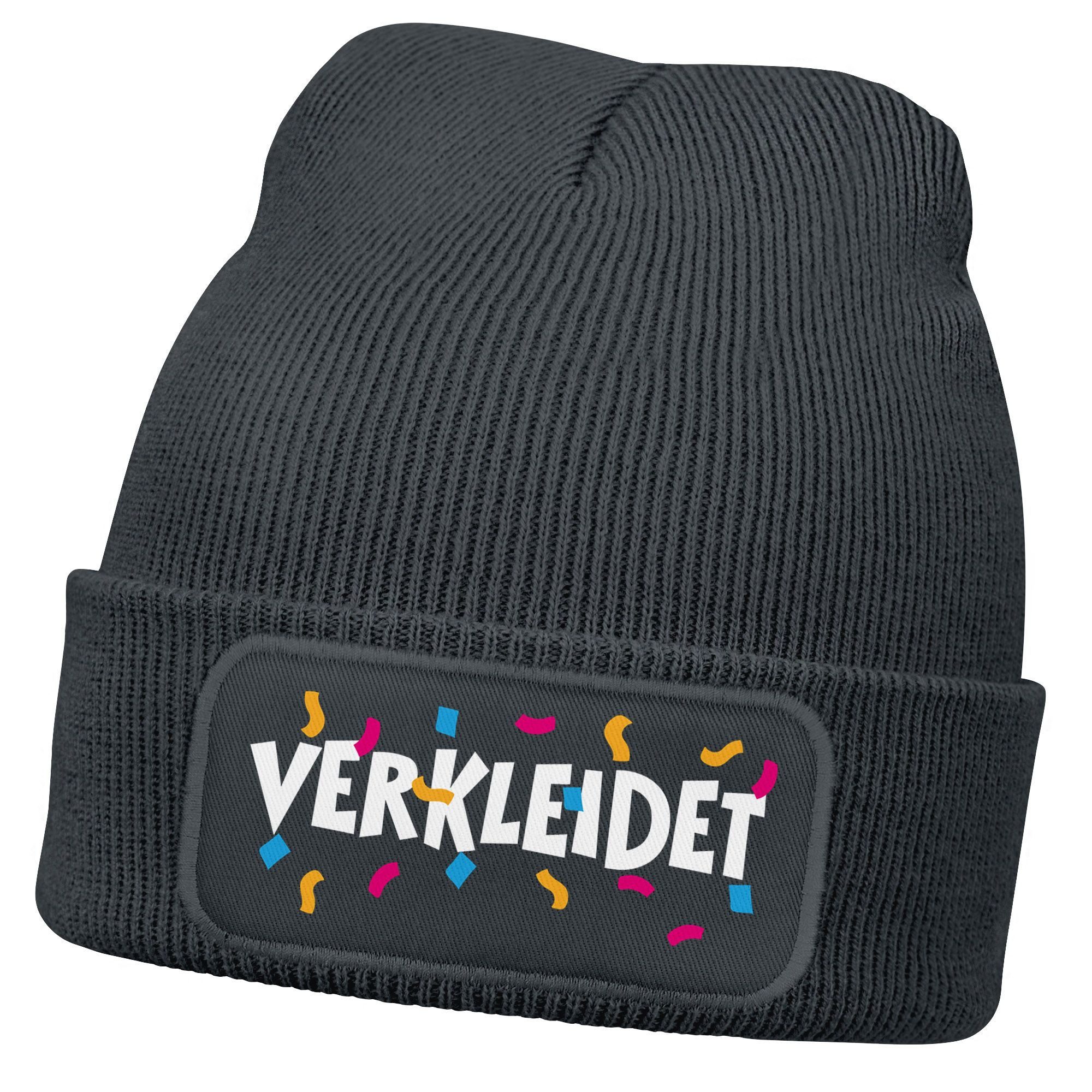 Verkleidet dunkelgrau