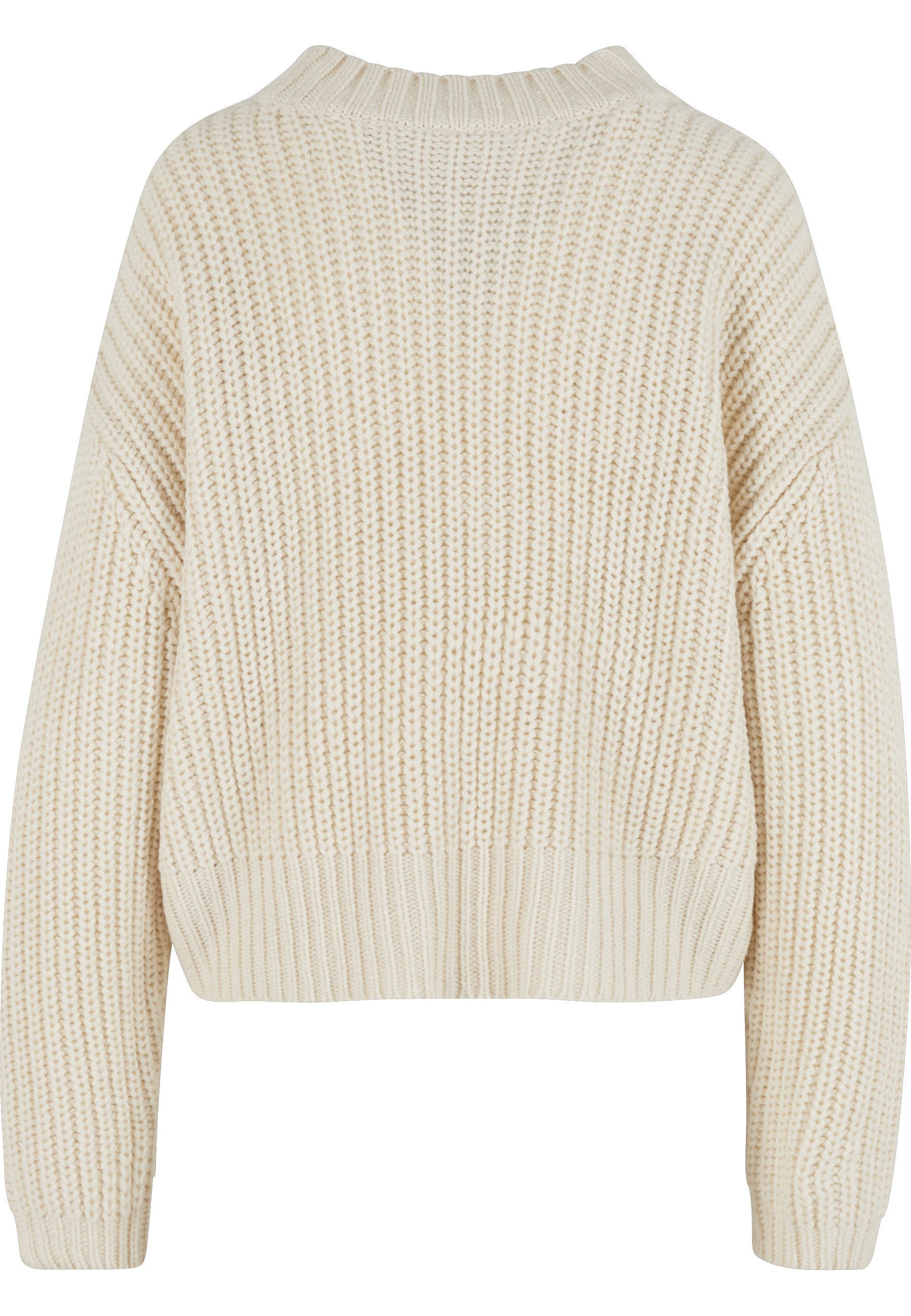 URBAN CLASSICS Fleecepullover Urban Classics Ladies Wide Basic Oversized Sweater