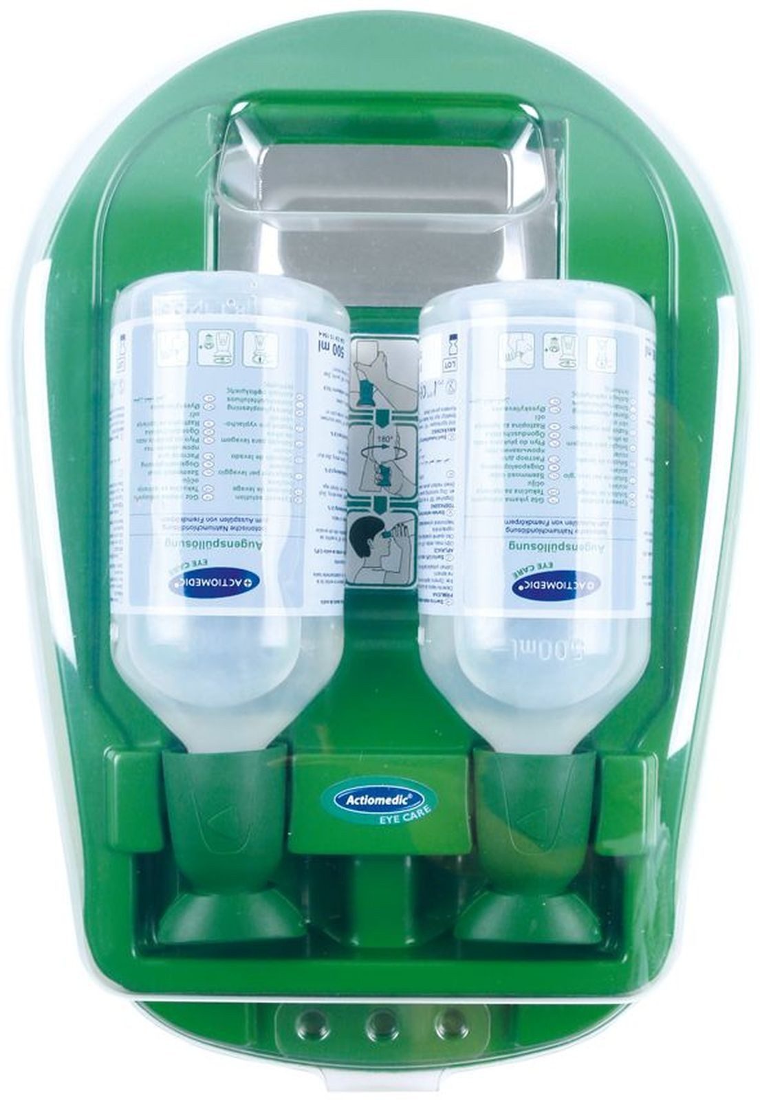 Erste-Hilfe-Set Augenspülstation Eye Care Medidrop I 2x 500ml