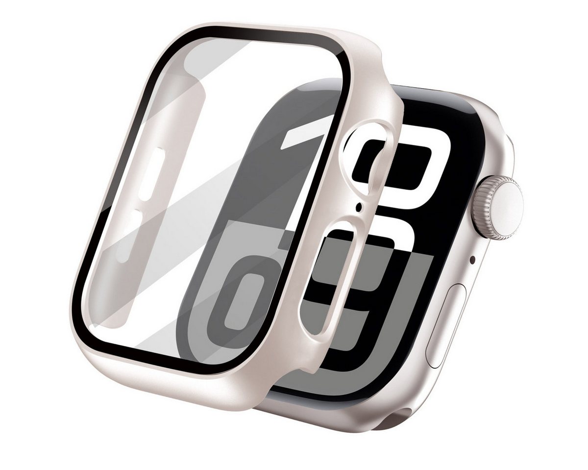 imoshion Displayschutzfolie imoshion Full Cover Hard Case Apple Watch 10 / 11 - 42 mm - Starlight, 1 Stück