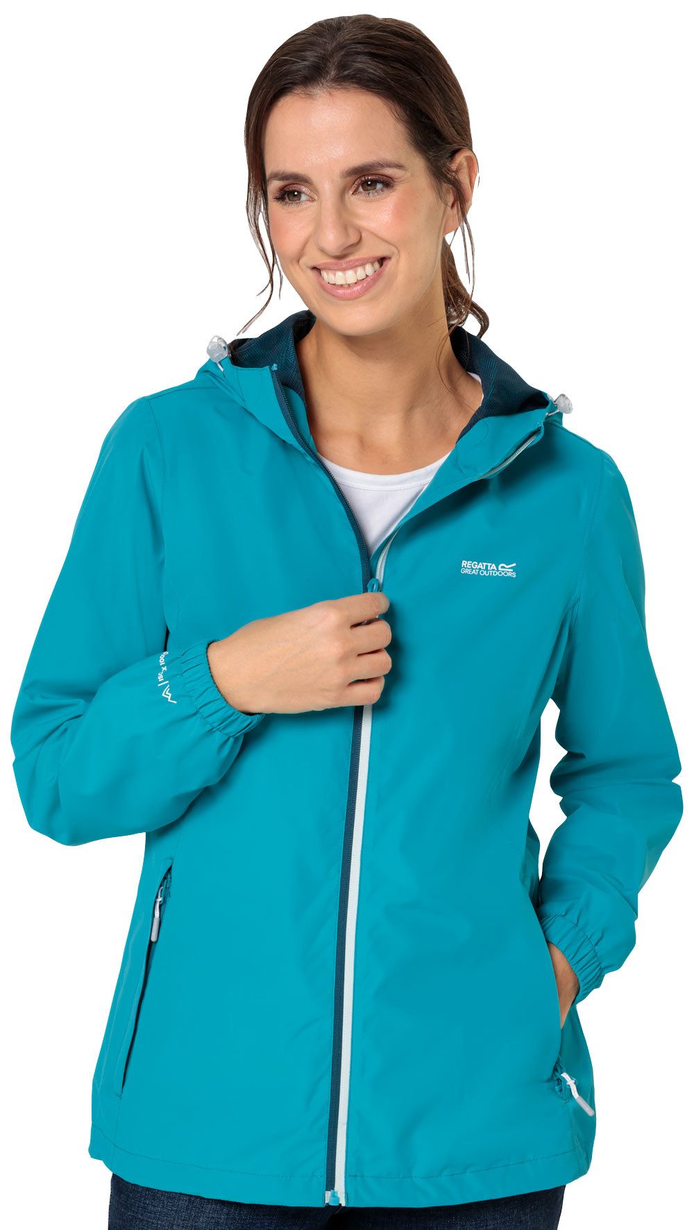 Regatta Allwetterjacke angesetzter Stehkragen für optimalen Wetterschutz