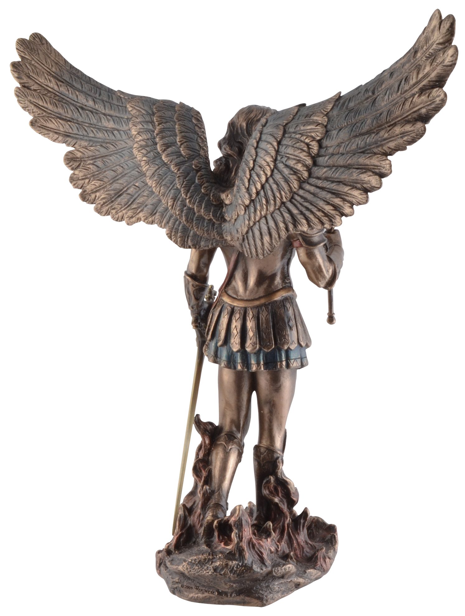 Zepter by und - und mit Veronese, coloriert, direct Vogler Dekofigur bronziert Michael Gmbh von Schwert 23x13x35cm Hand heiliger LxBxH ca. Erzengel