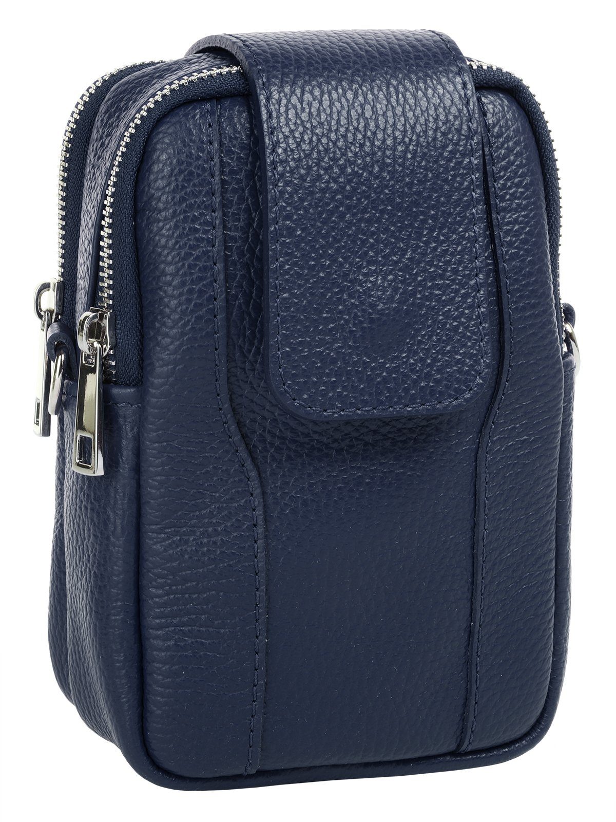 Samantha Look Umhängetasche SAMANTHA LOOK Damen echt Leder, Made in Italy, echt Leder, Made in Italy – Bild 3 von 5