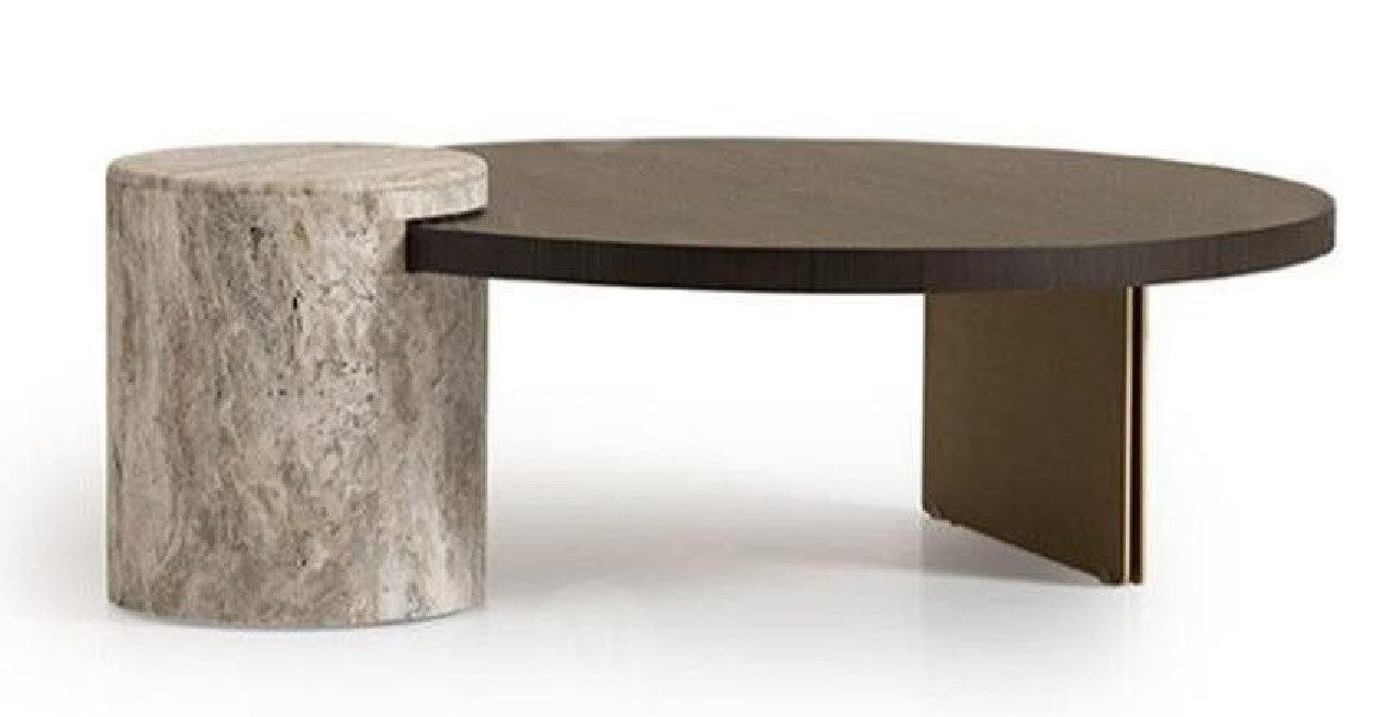 JVmoebel Couchtisch Beistelltisch Kaffeetisch aus Holz Braun Sofatisch Design Tisch modern (1-St., Couchtisch), Made in Europa