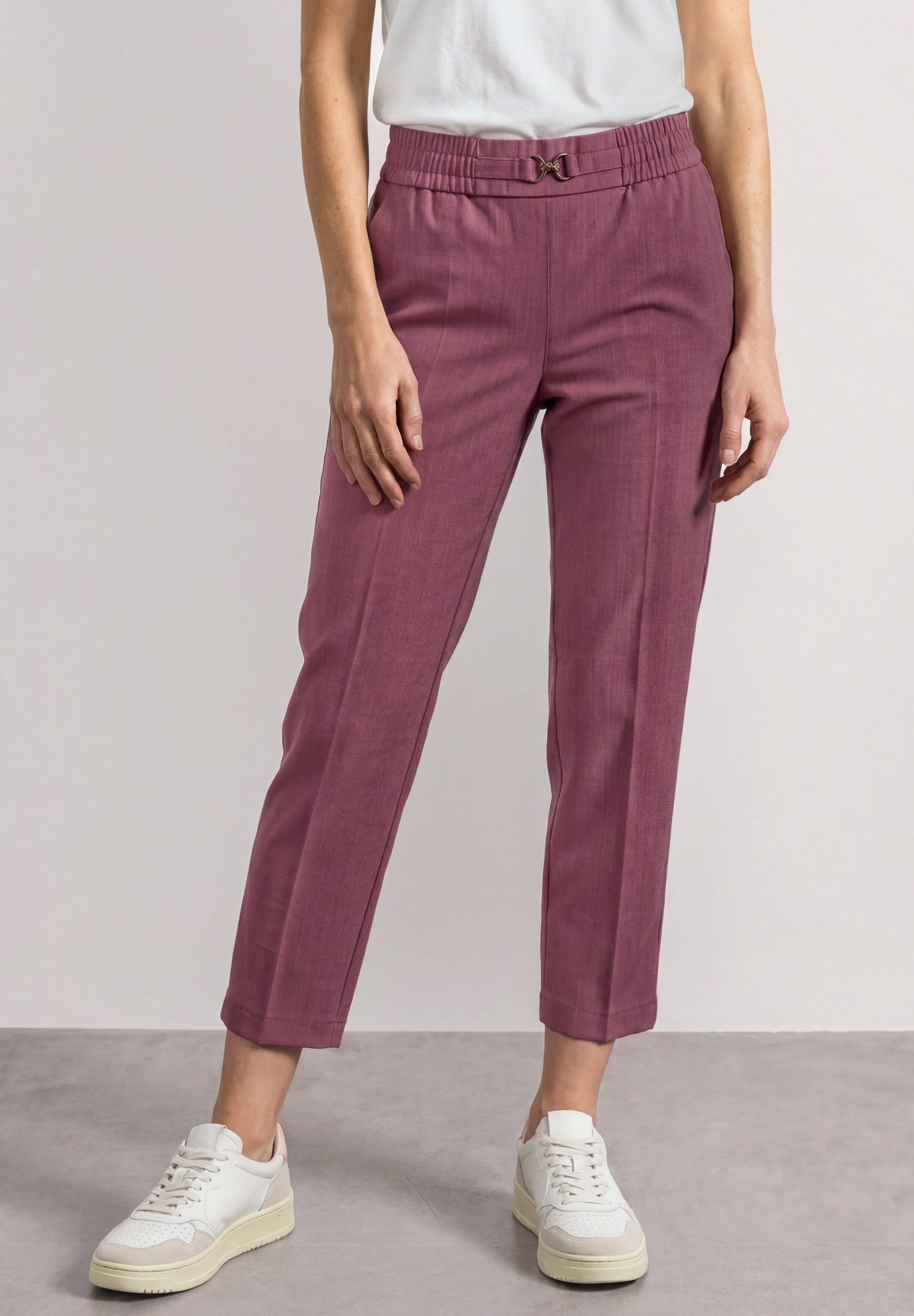 STREET ONE Stoffhose Middle Waist