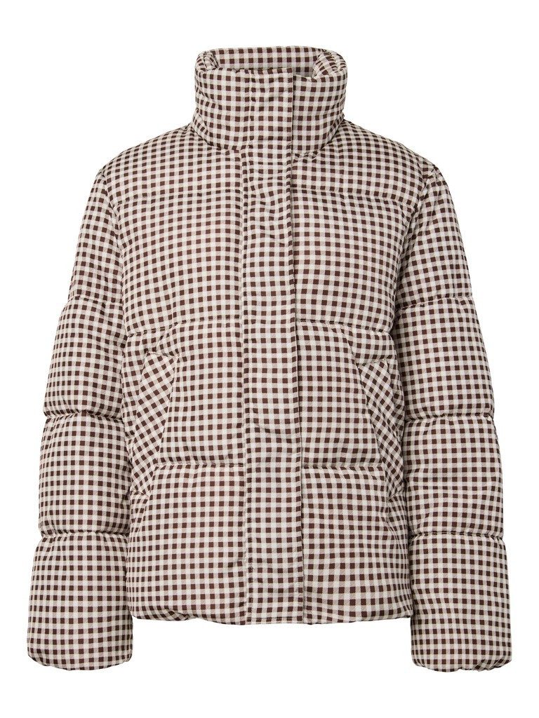 pieces Outdoorjacke PCASTA AOP PUFFER JACKET BC