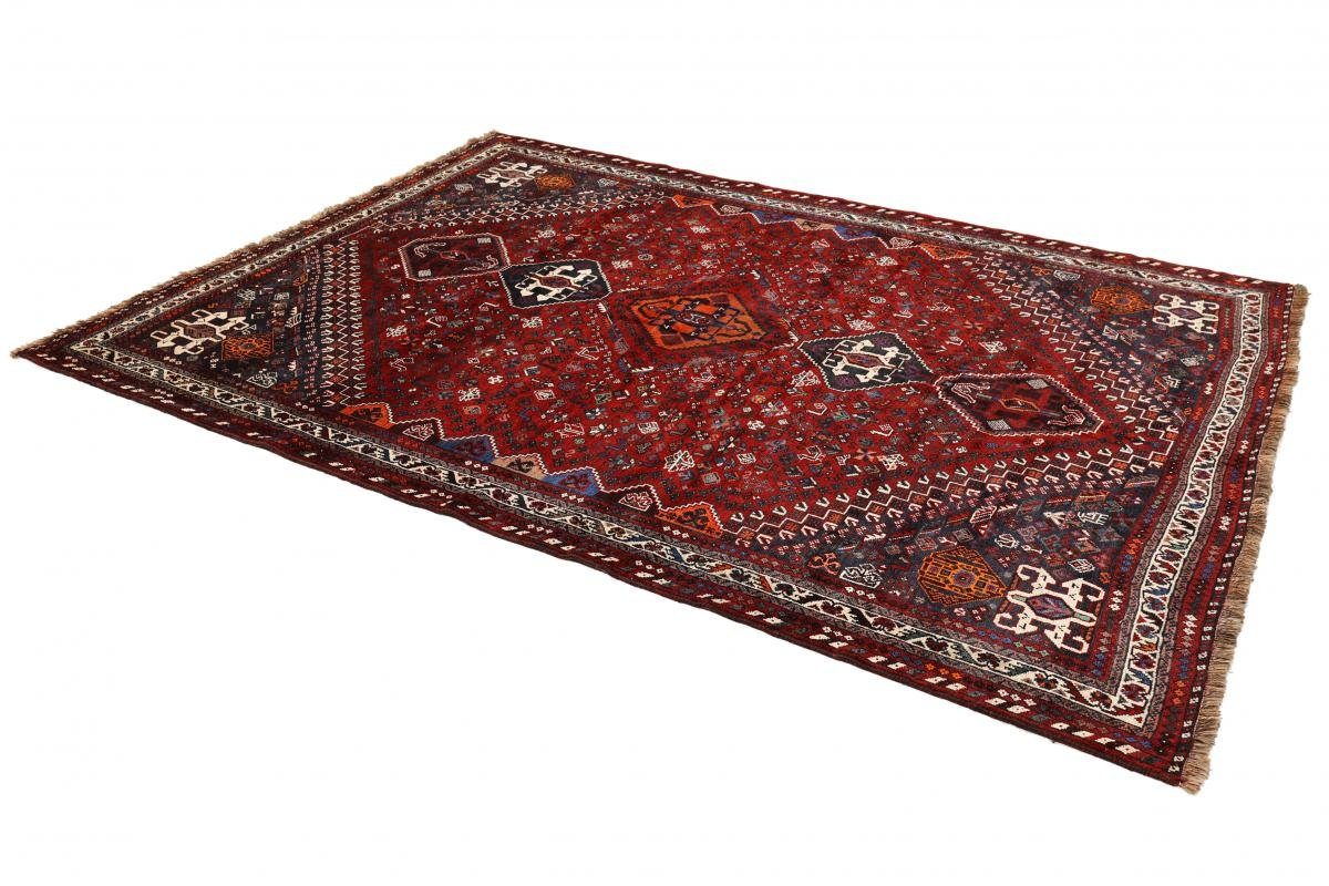 Perserteppich, Shiraz Orientteppich rechteckig, 200x282 Nain mm 10 Orientteppich Höhe: Handgeknüpfter / Trading,