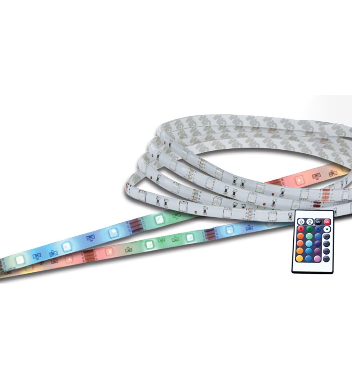 LED Stripe Näve LED Stripe RGB 5 m 24 W dimmbar