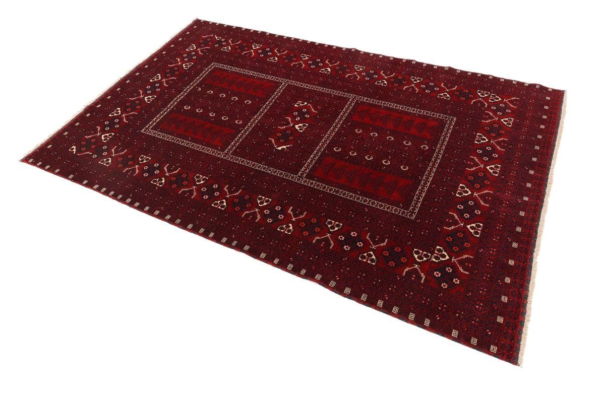 Orientteppich mm Handgeknüpfter Afghan Orientteppich, Nain 6 rechteckig, Höhe: Trading, Mauri 167x251