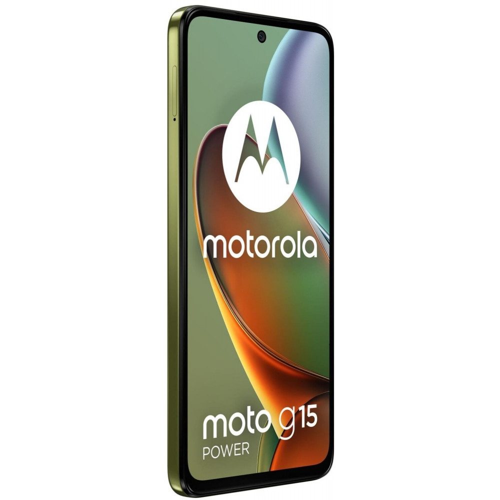 Motorola XT2521-5 Moto G15 Power 256 GB / 8 GB - Smartphone - iguana green Smartphone (6,72 Zoll, 256 GB Speicherplatz) grün