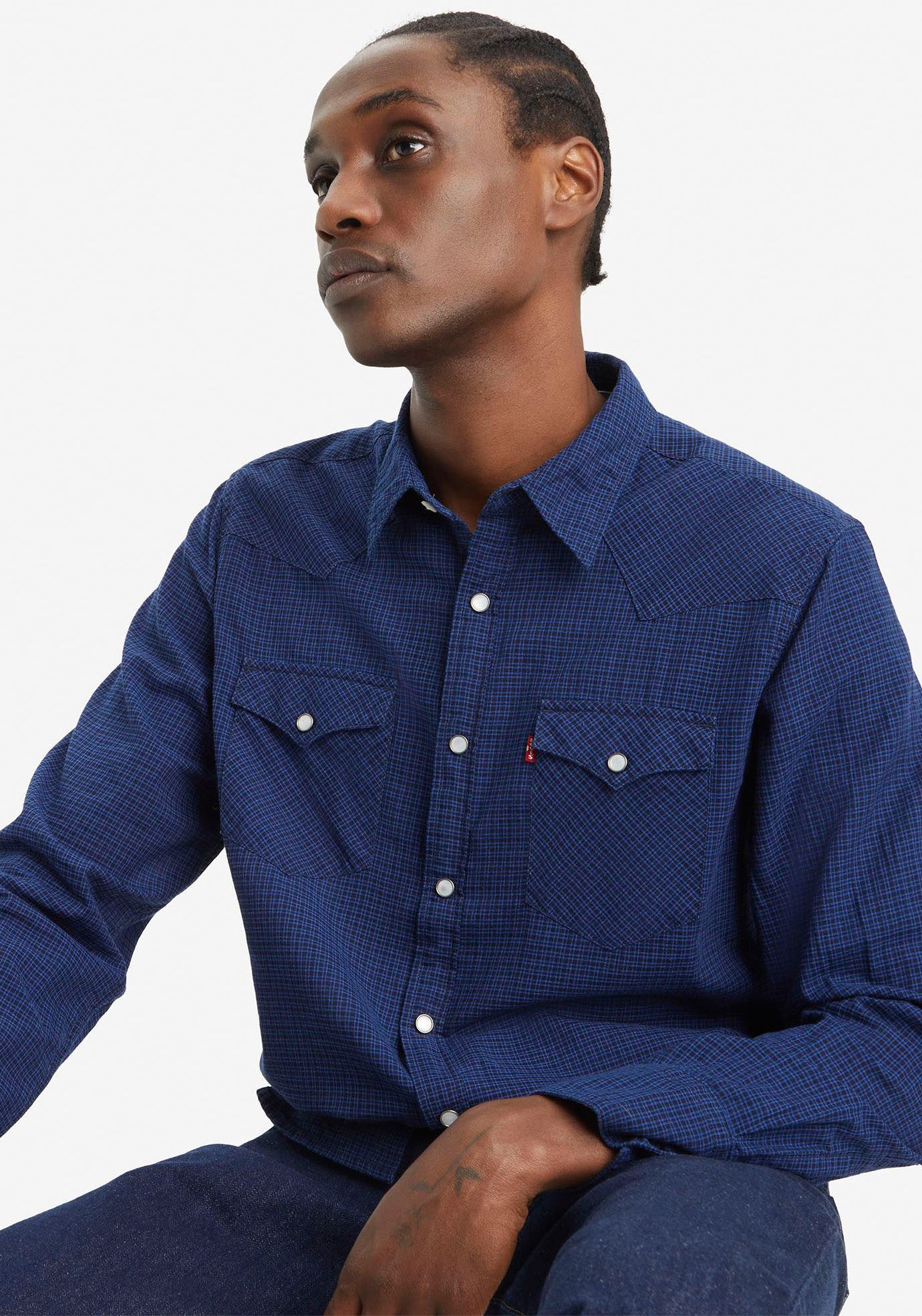 Levi's® Flanellhemd BARSTOW WESTERN STANDARD in verschiedenen Karo-Dessins