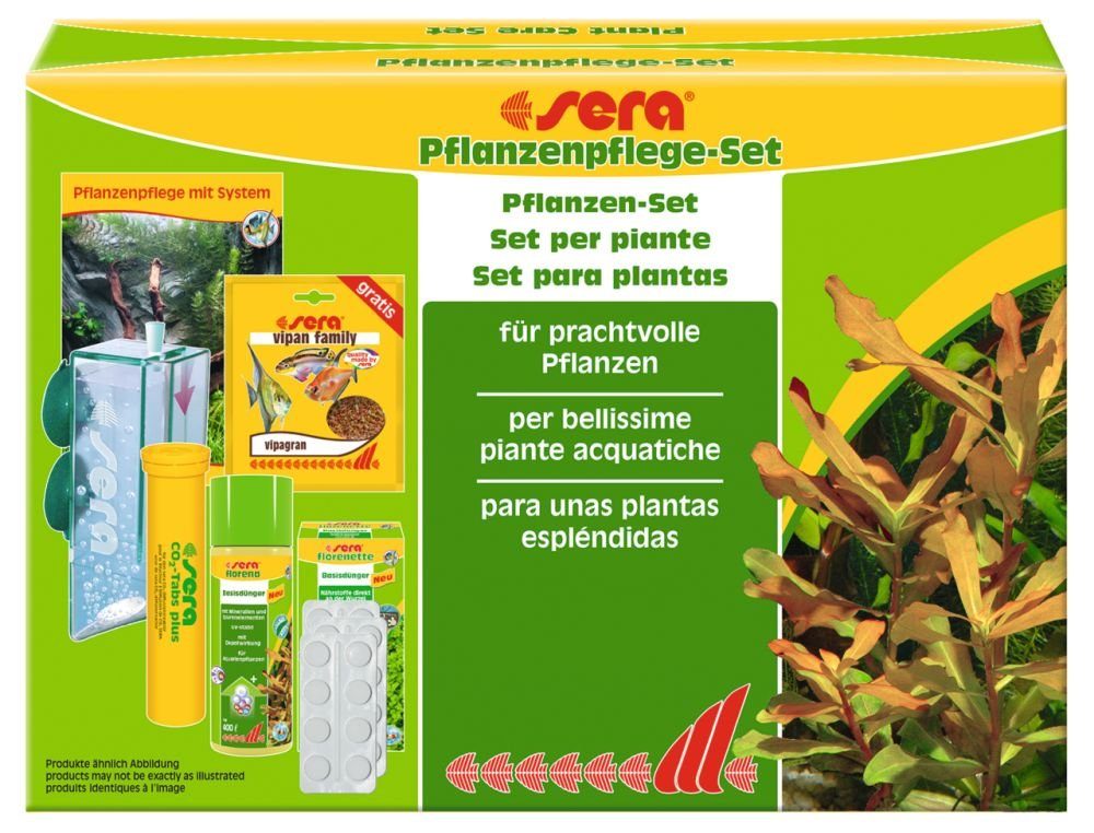 Aquariumfilter sera Pflanzenpflege-Set