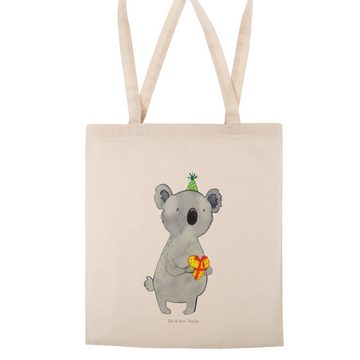 Mr. & Mrs. Panda Tragetasche Koala Geschenk - Transparent - Einkaufstasche, Beuteltasche, Stoffbeu (1-tlg), Modisches Design