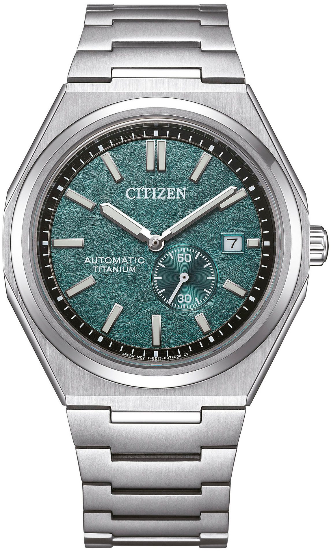 Citizen Automatikuhr NJ0180-80X, Armbanduhr, Herrenuhr, Damenuhr, Titan, Saphirglas, bis 10bar wasserd.