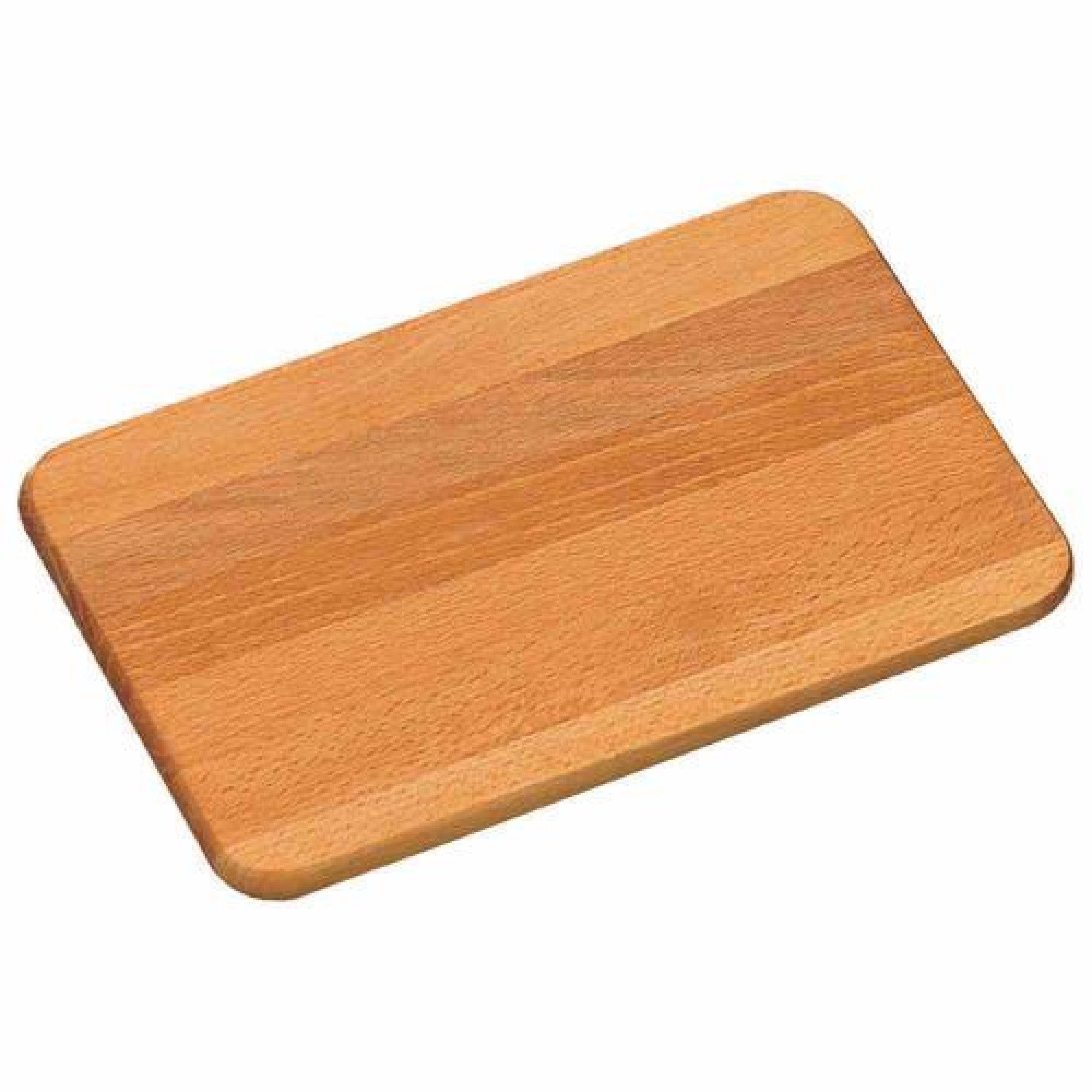 Kesper Frühstücksbrett Frühstücksbrettchen 6er Pack aus Buchenholz, ideal zum Servieren, Buchenholz, (6-St), Holz Schneidbrett für den täglichen Gebrauch