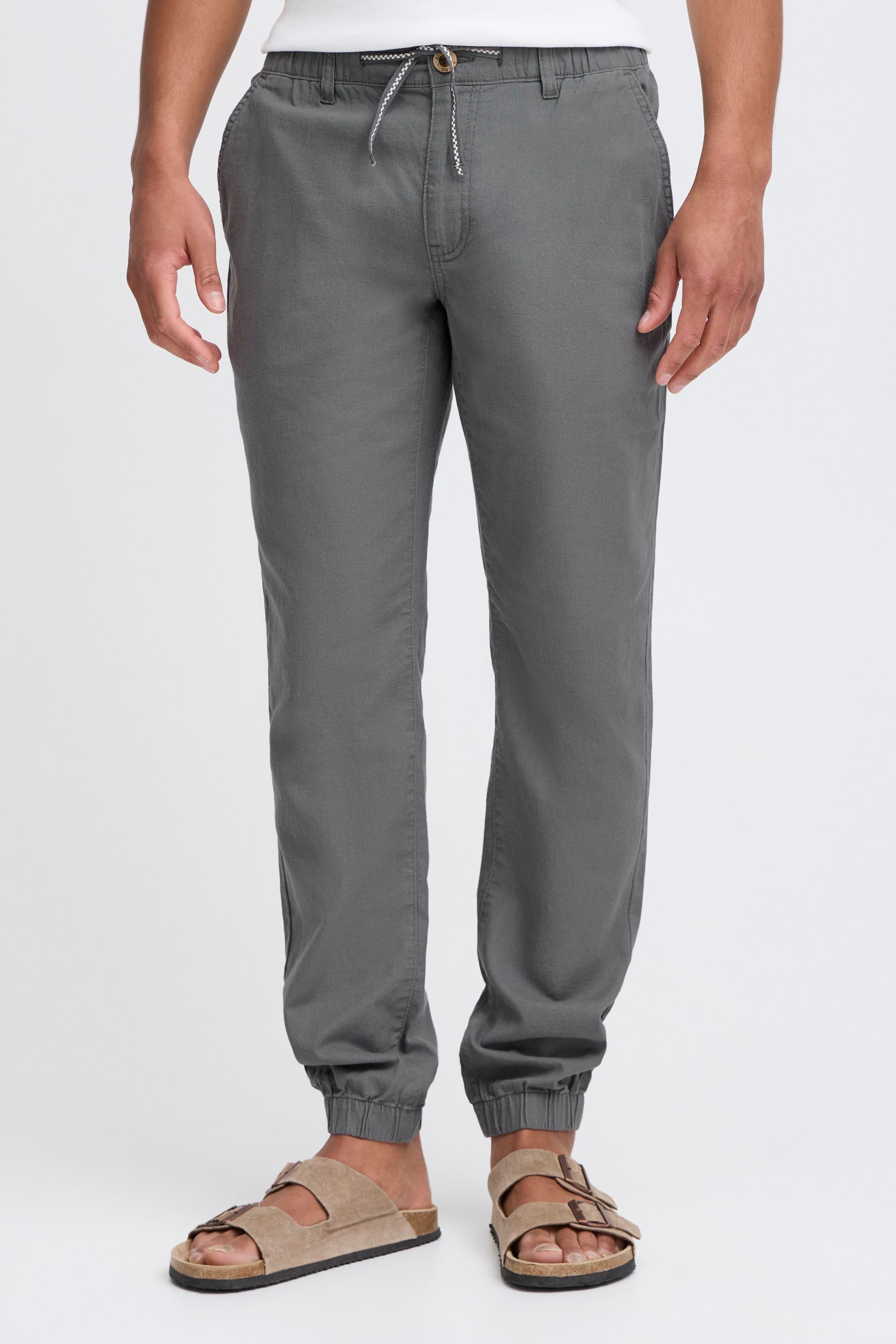 Blend Leinenhose BHLennik Lange Chinohose mit Kordeln günstig online kaufen