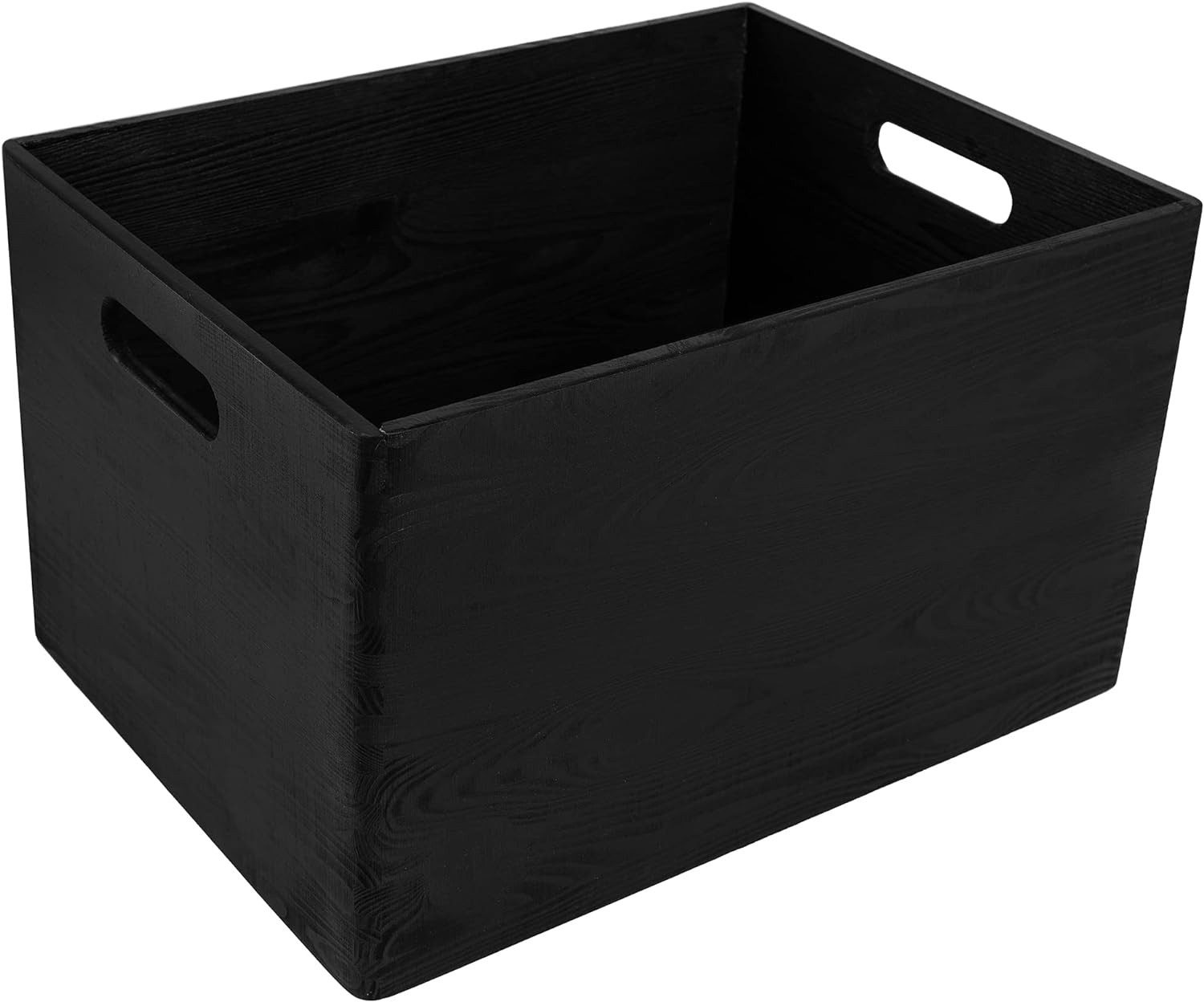 Creative Deco Holzkiste Obstkiste Korb 40x30x24cm (1cm) mit Griffen ohne De günstig online kaufen