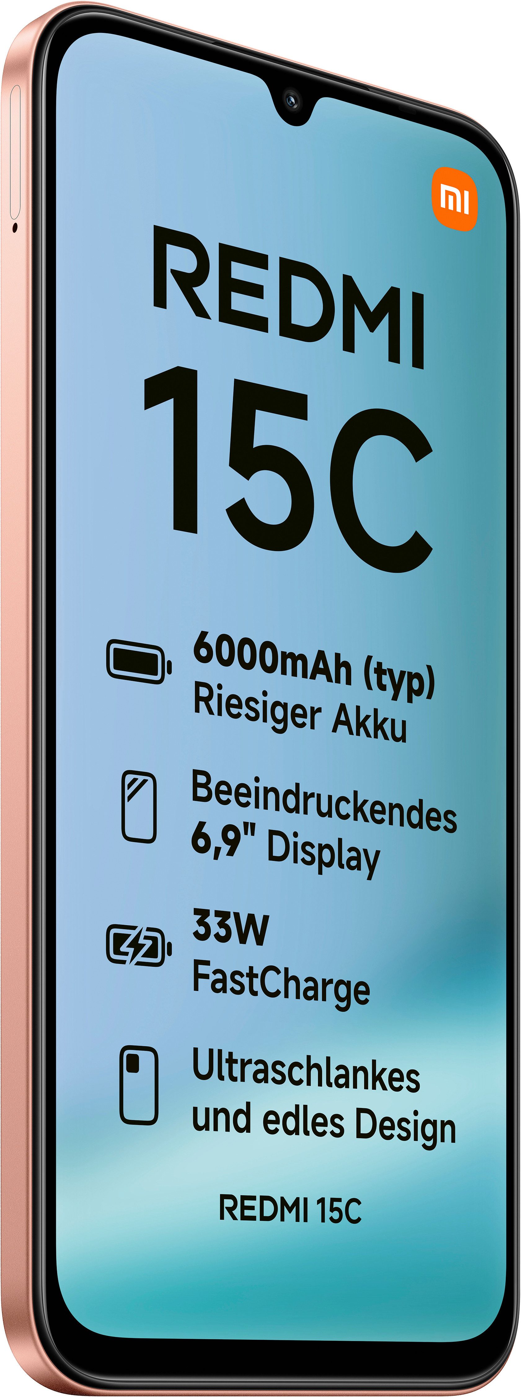 Xiaomi Redmi 15C 4+128GB Smartphone (17,52 cm/6,9 Zoll, 128 GB Speicherplatz, 50 MP Kamera)