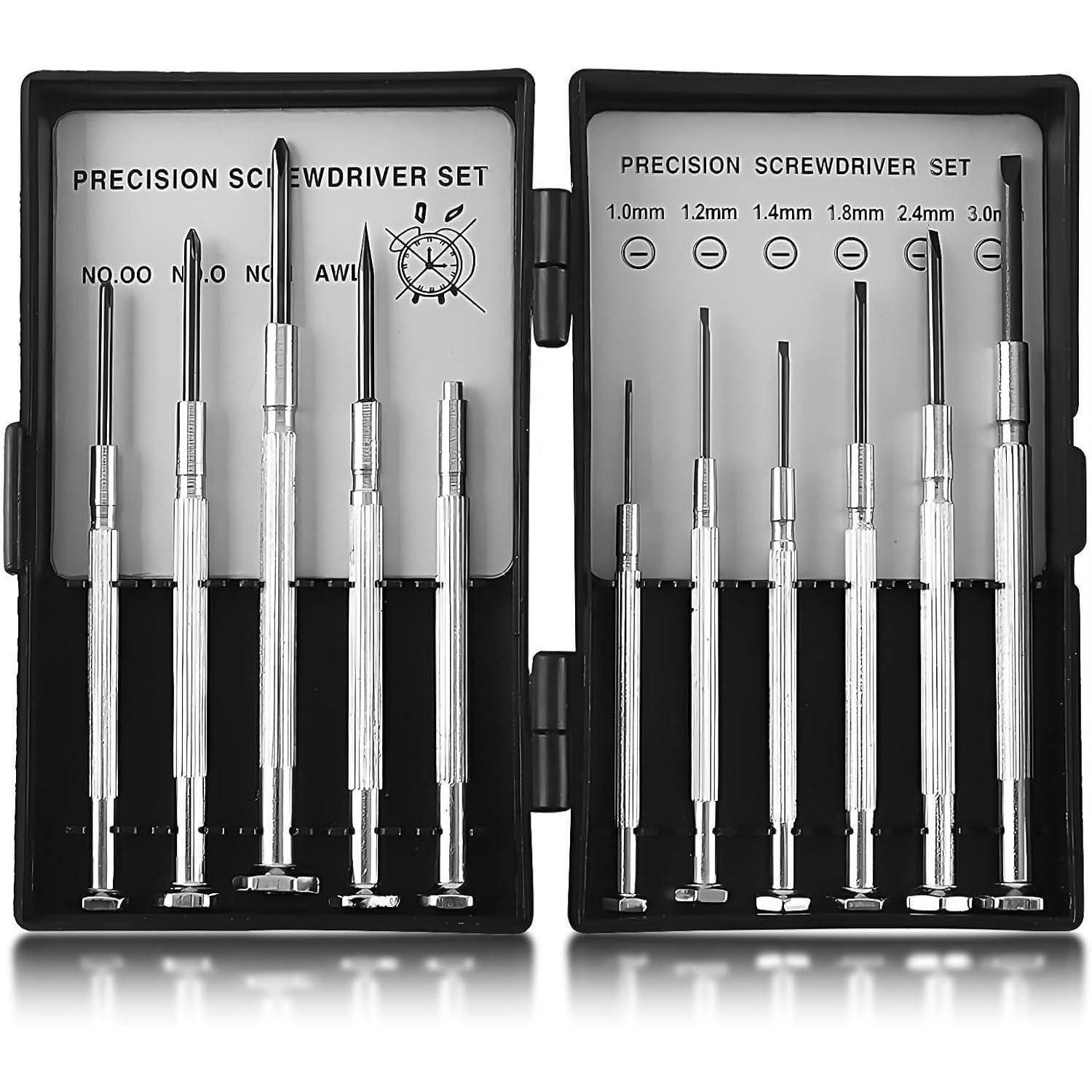 LuxusKollektion Bit-Schraubendreher Schraubendreher Set Feinmechaniker Uhrm günstig online kaufen