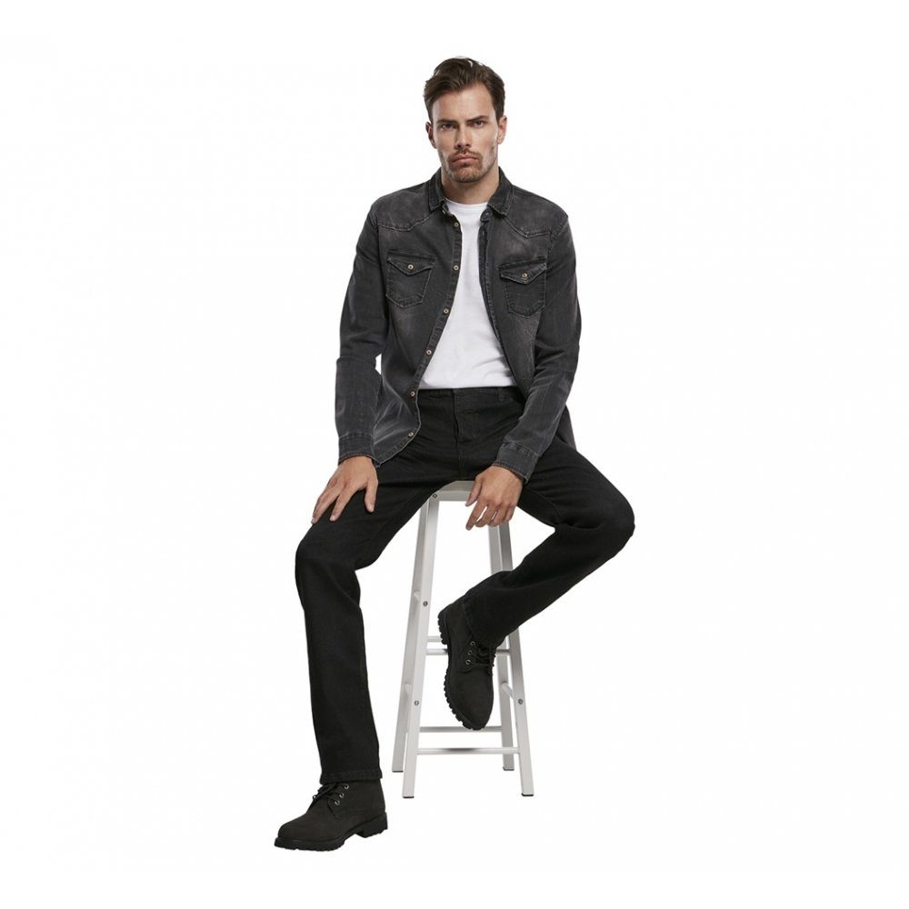 Brandit Straight-Jeans Mason Denim pants unwashed - 32-34 unwashed