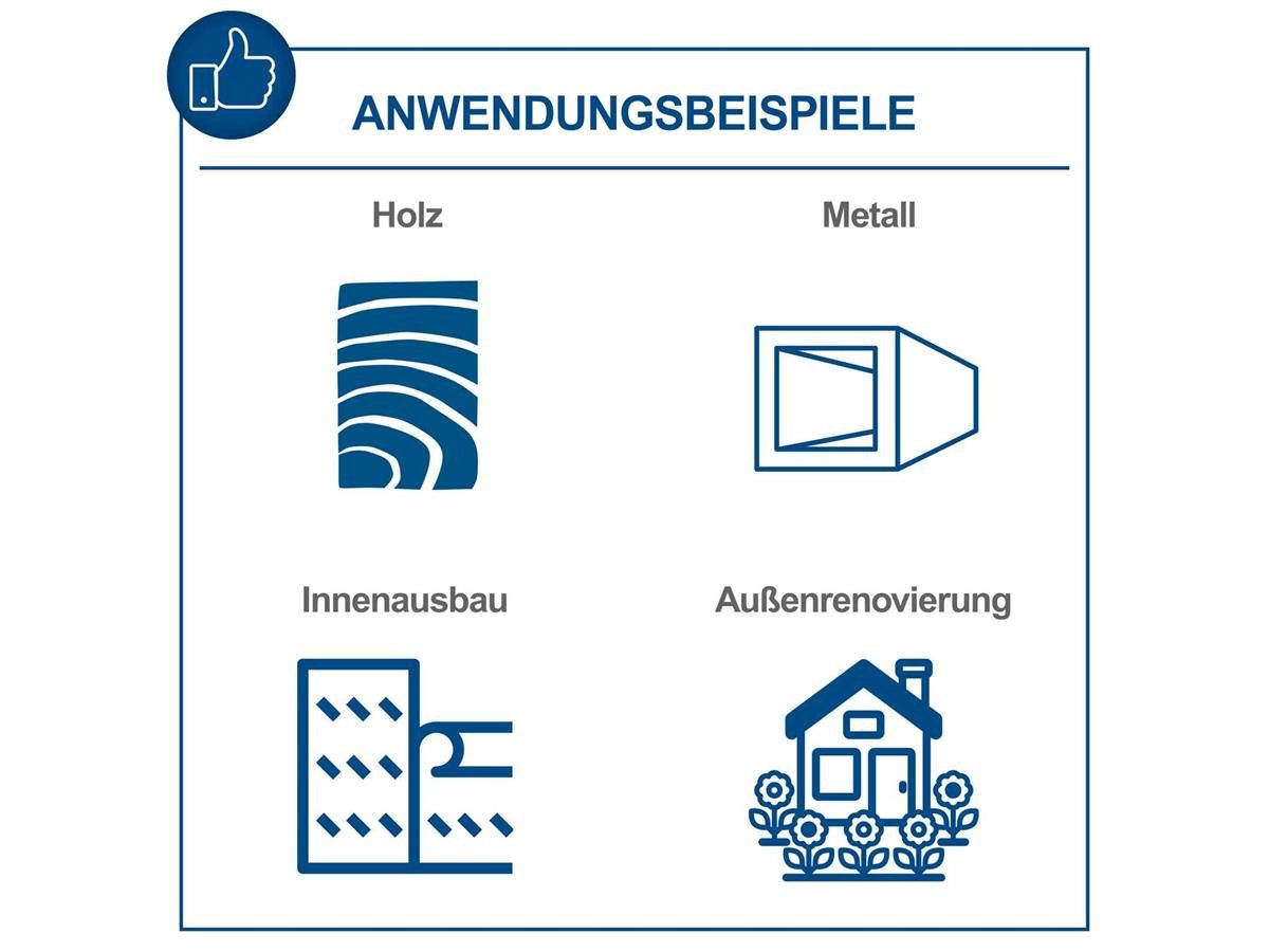Scheppach Farbsprühgerät ACS3000, (1-tlg), 7,6 m Sprühschlauch, bis zu 350 m²/h möglich