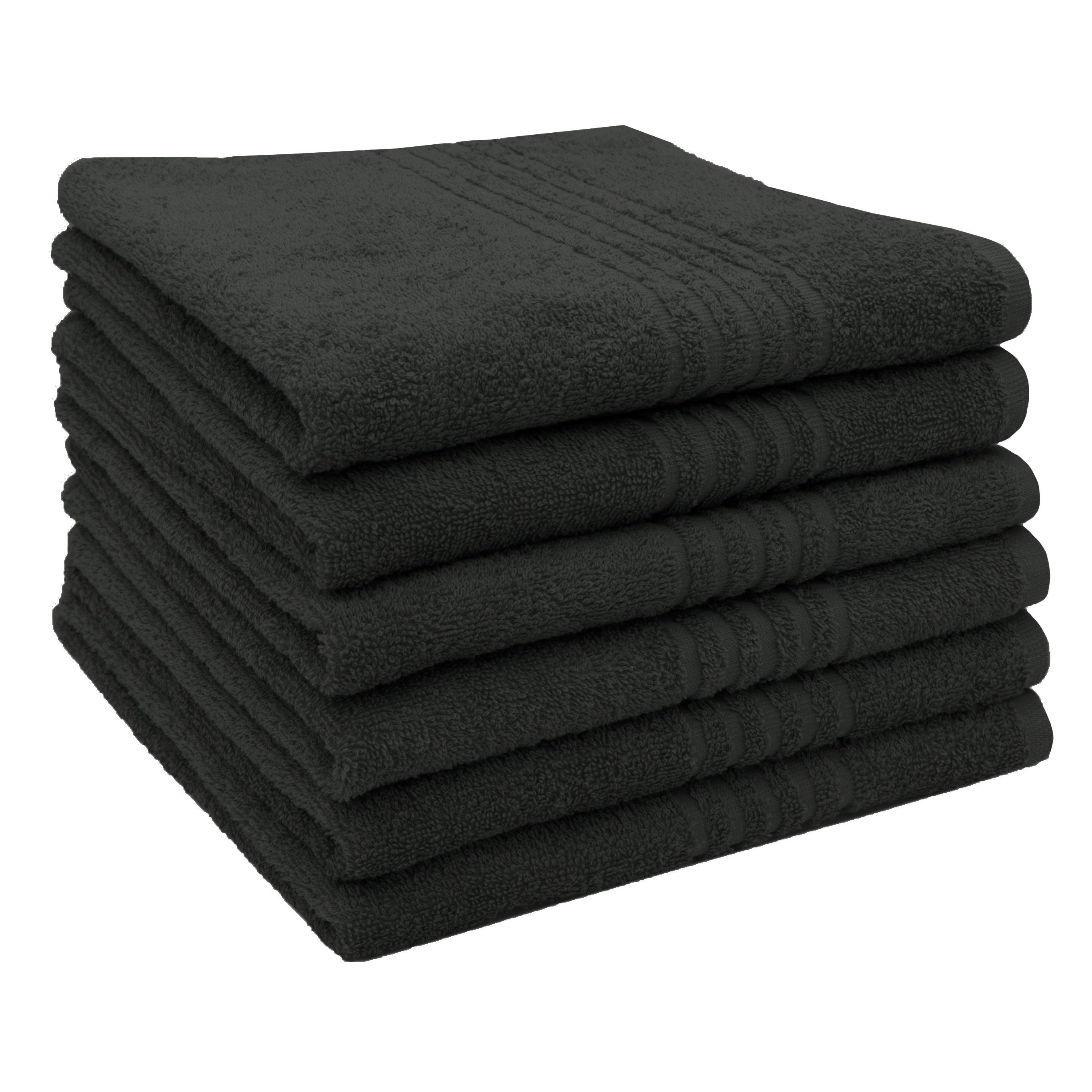 ZOLLNER Handtücher, Walkfrottier (6-St), 50 x günstig online kaufen
