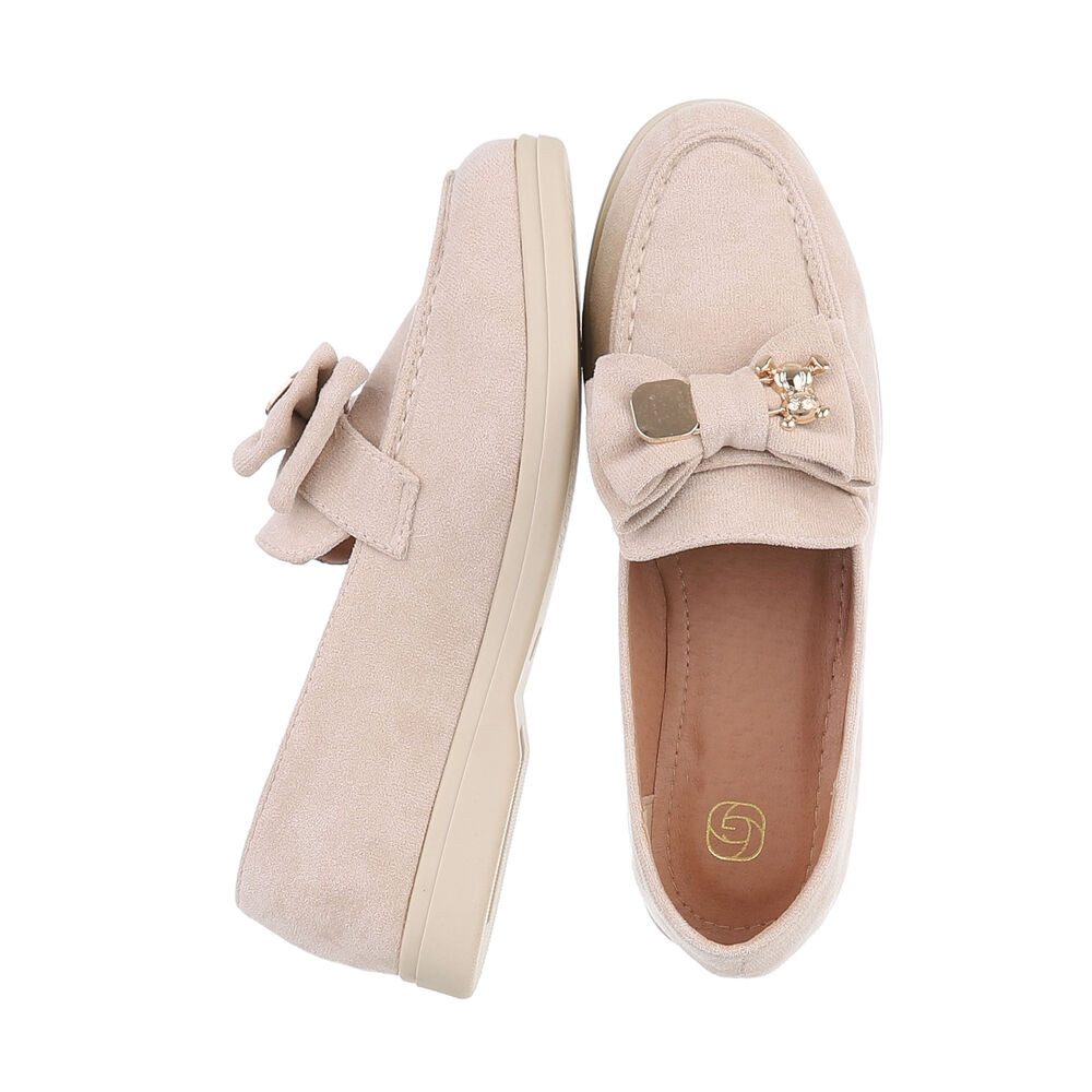 Ital-Design Damen Mokassins Freizeit Slipper (87118050) Blockabsatz Mokassi günstig online kaufen