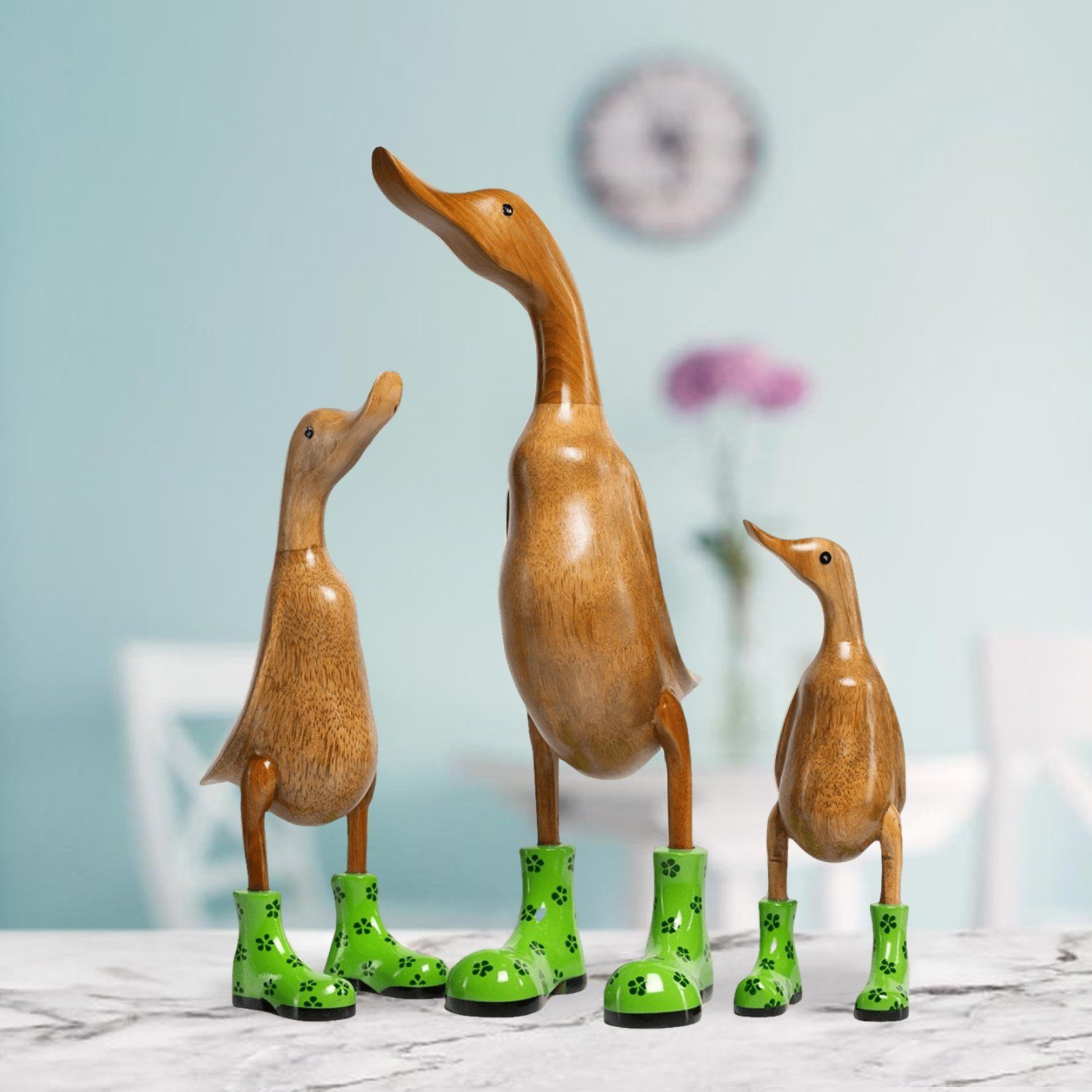 DomDeco Dekofigur Handgefertigte Deko-Figur aus Holz günstig online kaufen
