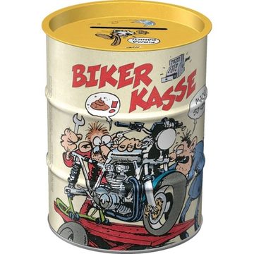 Nostalgic-Art Spardose Metall Spardose Sparbüchse Sparschwein - Biker-Kasse