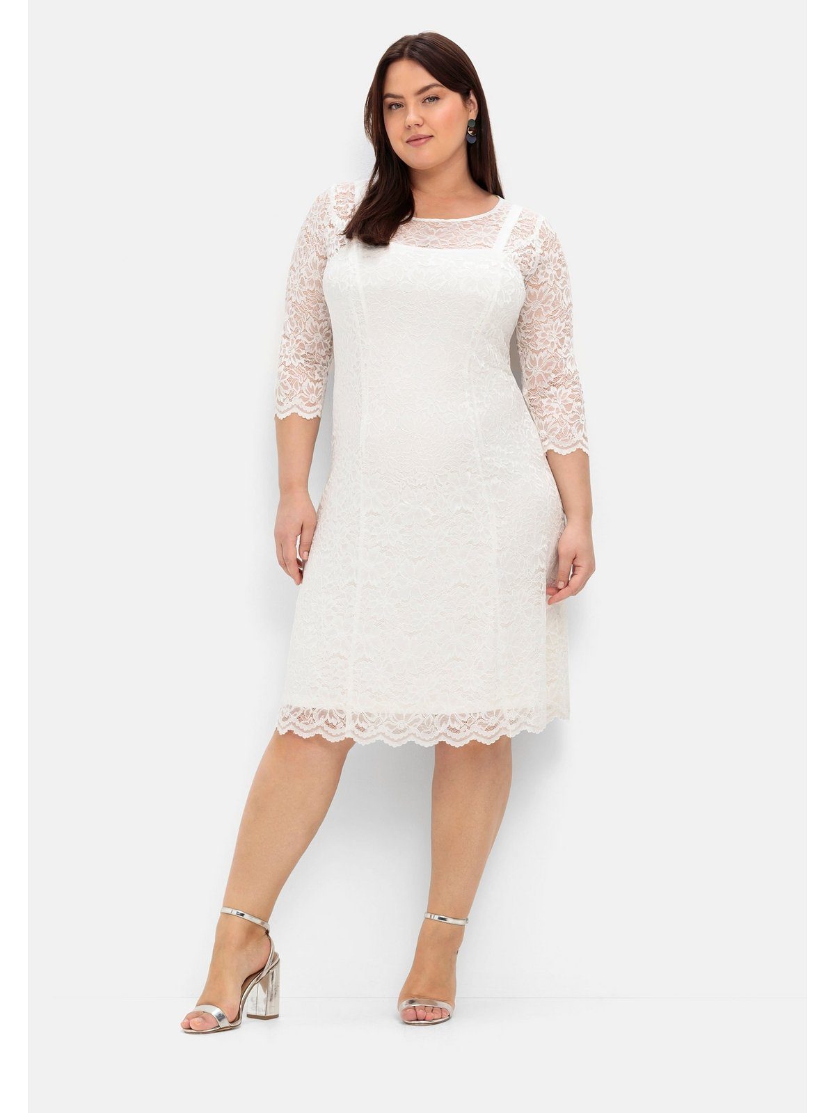 Spitzenkleid Große Größen