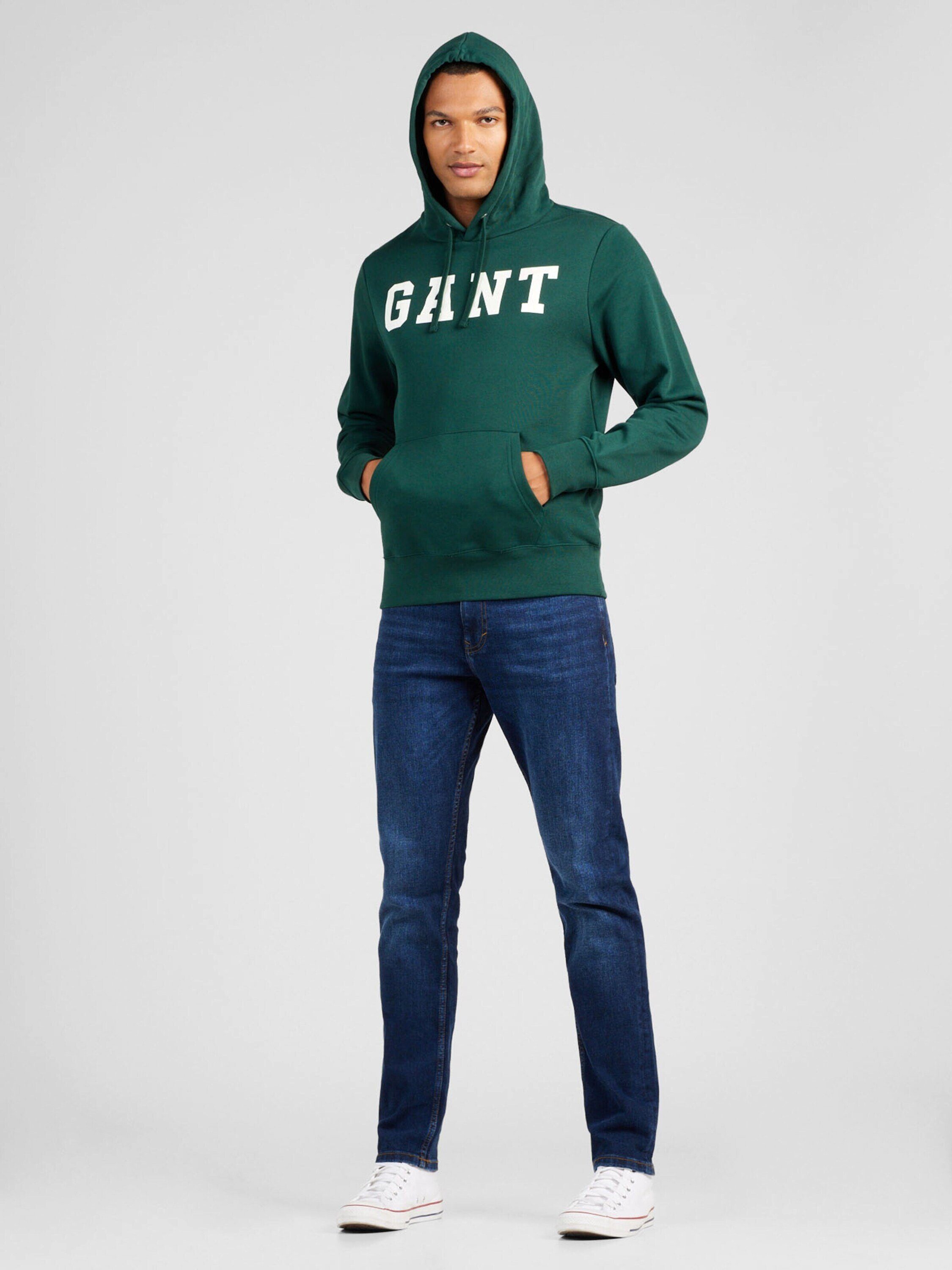 Sweatshirt Gant (1-tlg) Grün