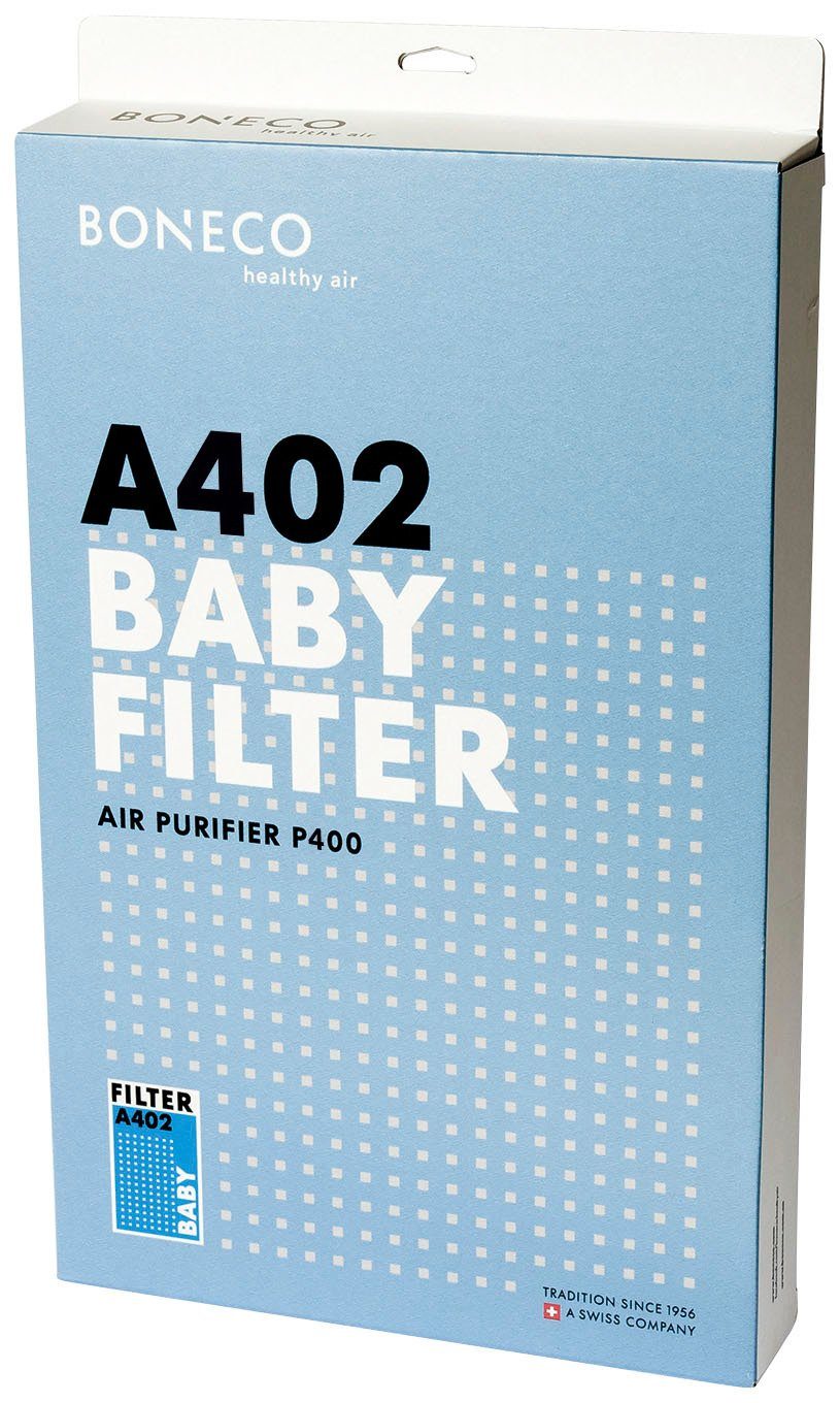 A402, Zubehör für Boneco Luftreiniger P400 Baby Kombifilter Filter