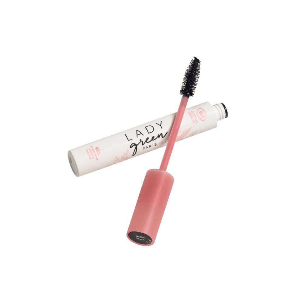LADY GREEN PARIS Mascara Sublimateur ohne Parfum, Vegane Mascara mit Marulaöl und Orchideenextrakt – Volumen