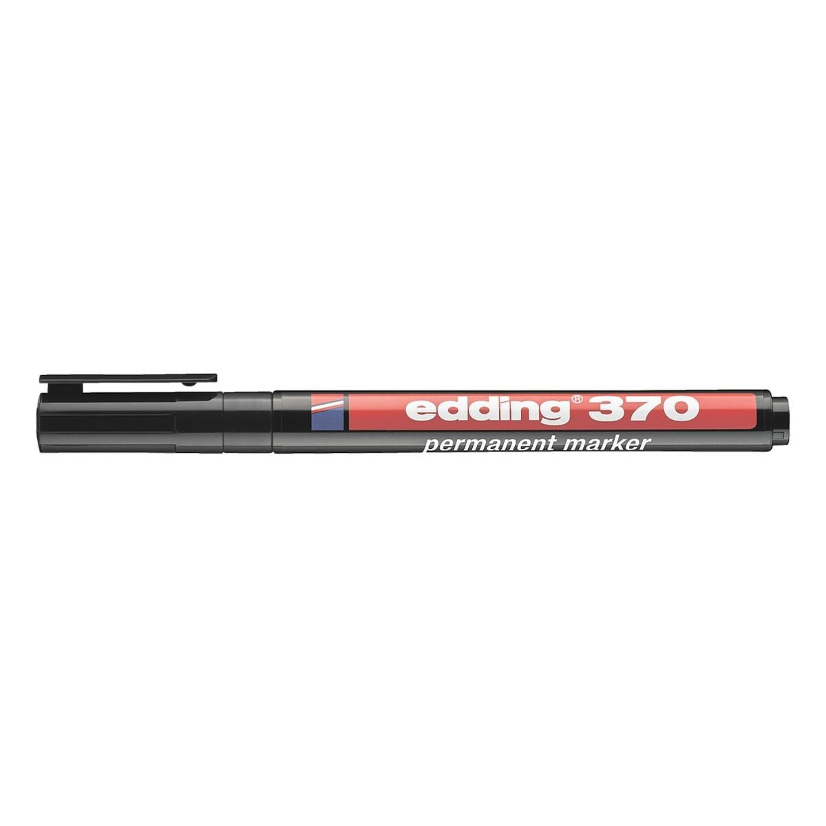 edding Permanentmarker 370, (1-tlg), für feine Beschriftungen