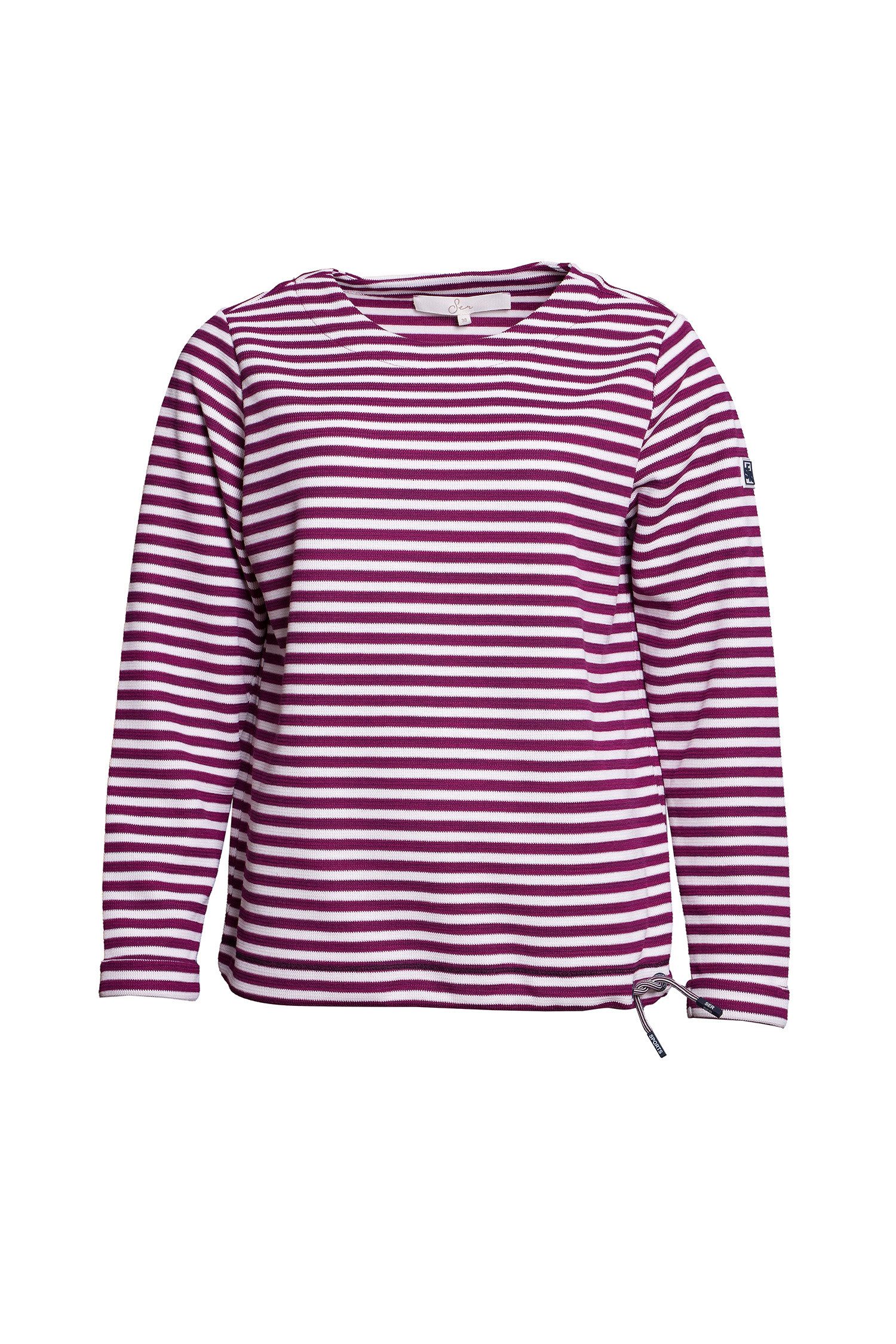 SER Sweatshirt Sweatshirt Struktur Ringel W7250616