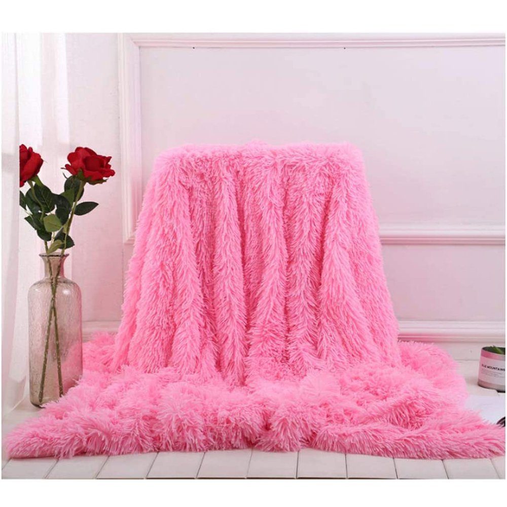 Wohndecke Super Weiche lange Zotteldecke, Flauschig Kuscheldecke Warme & Ko günstig online kaufen